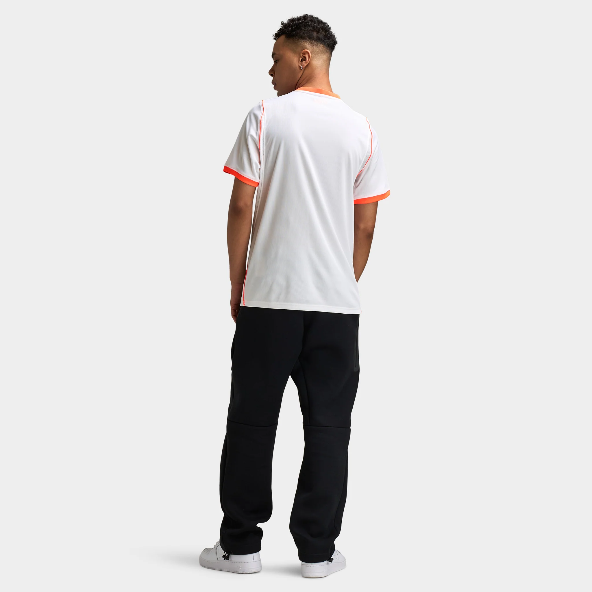 Nike Netherlands Away Jersey White / Hyper Crimson - Image 6