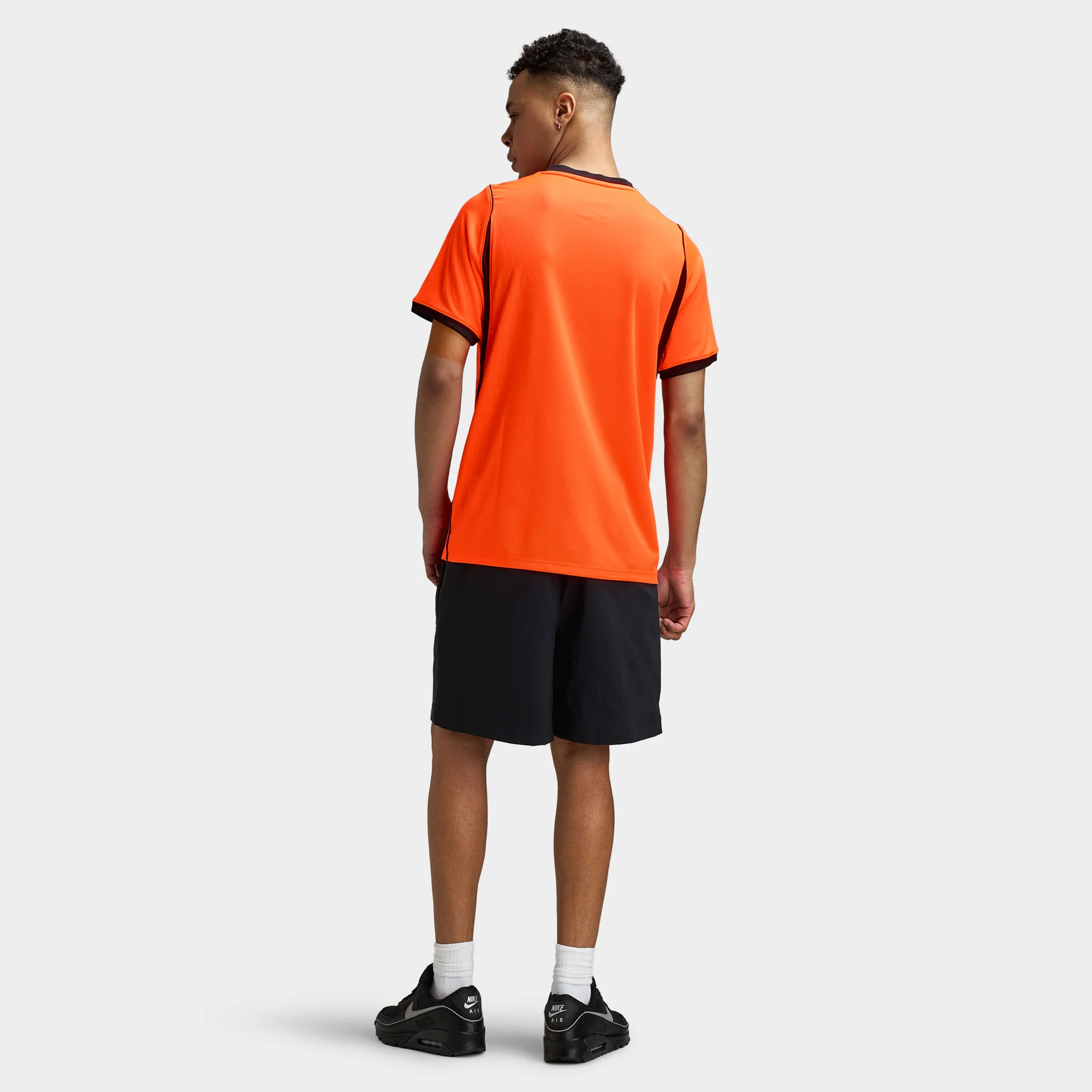 Nike Netherlands Home Jersey Hyper Crimson / Black - Image 6