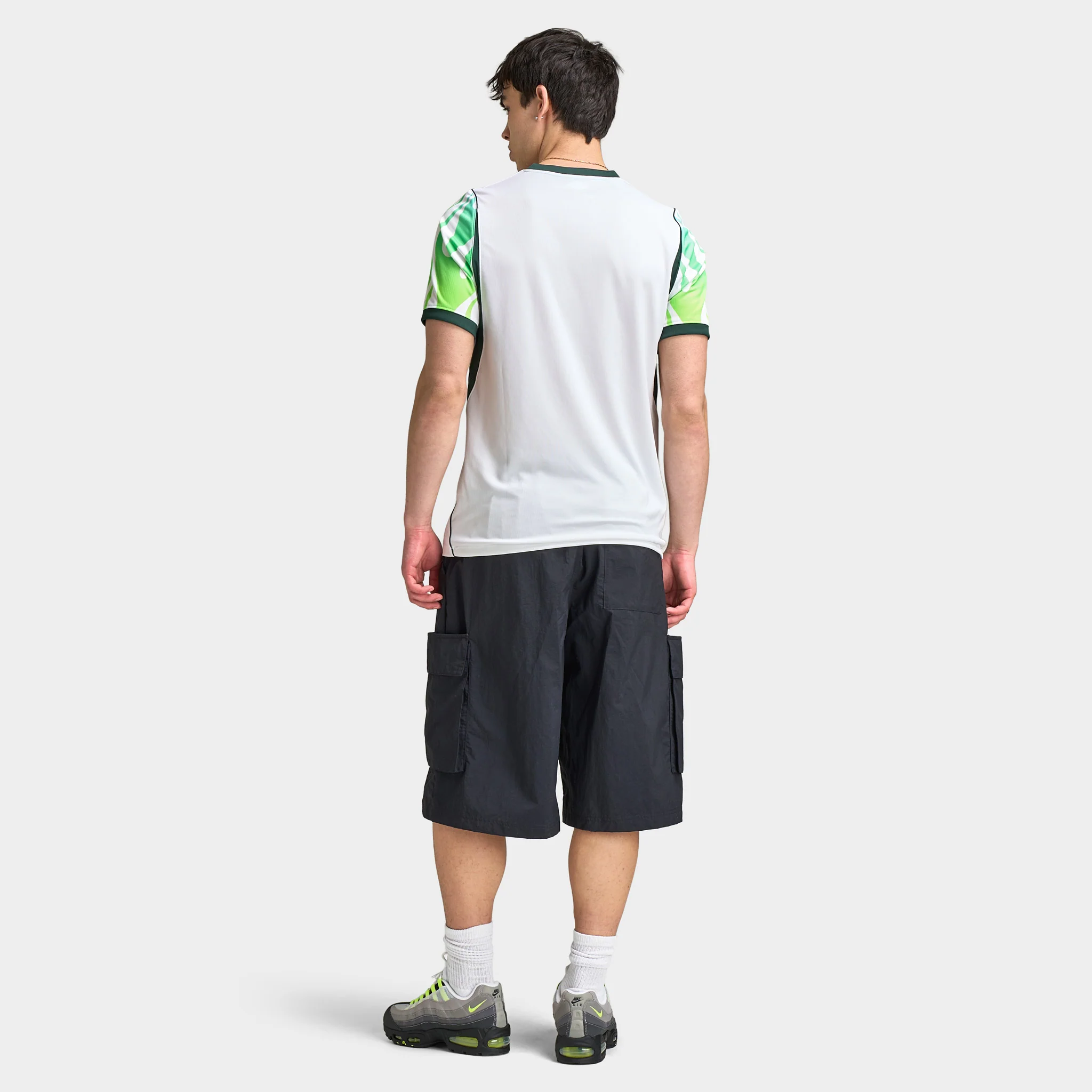 Nike Nigeria Away Jersey White / Green Glow - Image 6
