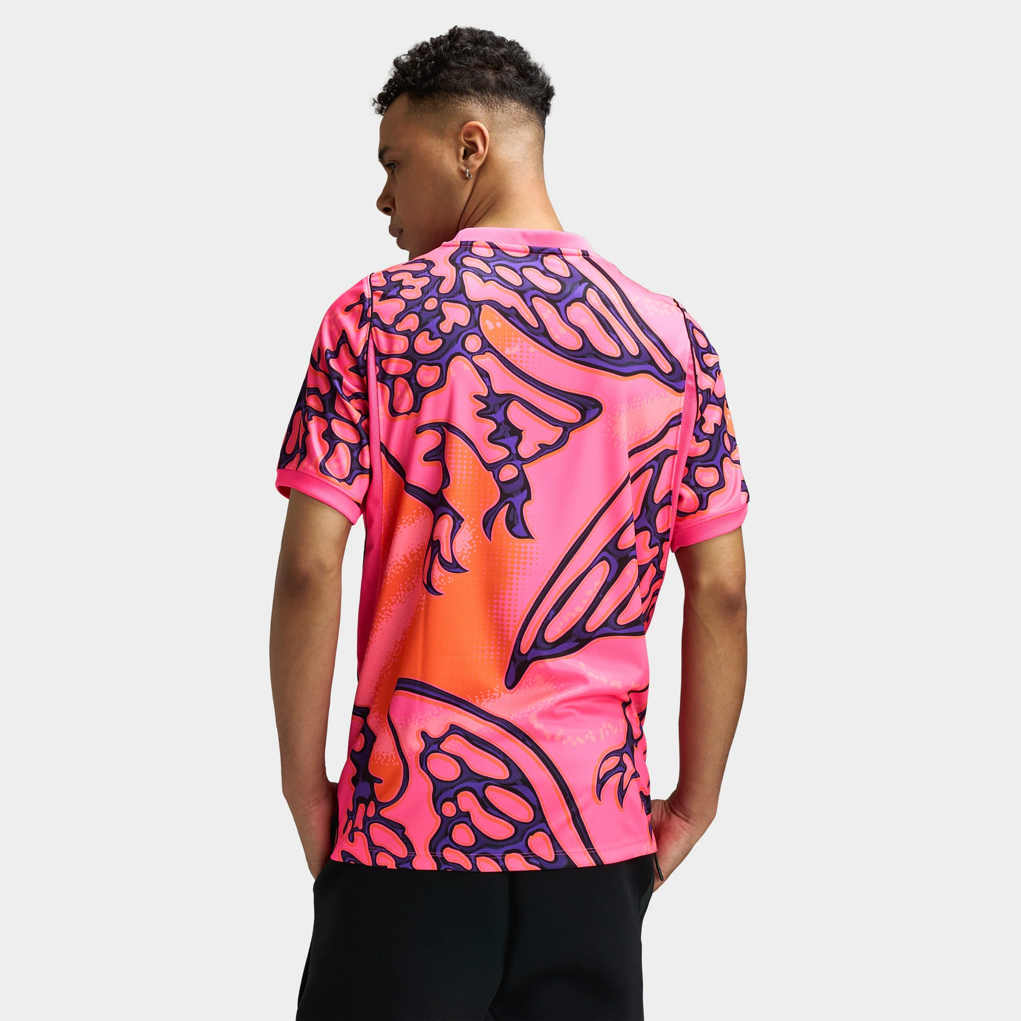 Nike Nigeria Goalkeeper Jersey Hyper Pink / Black - Image 2