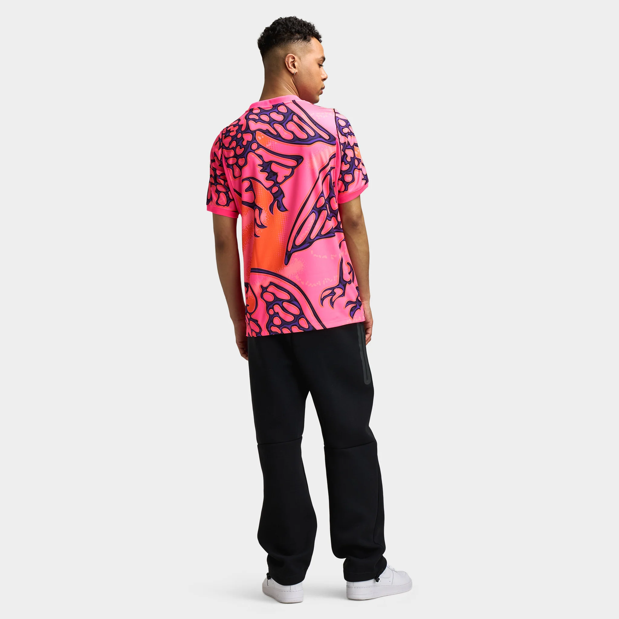 Nike Nigeria Goalkeeper Jersey Hyper Pink / Black - Image 6