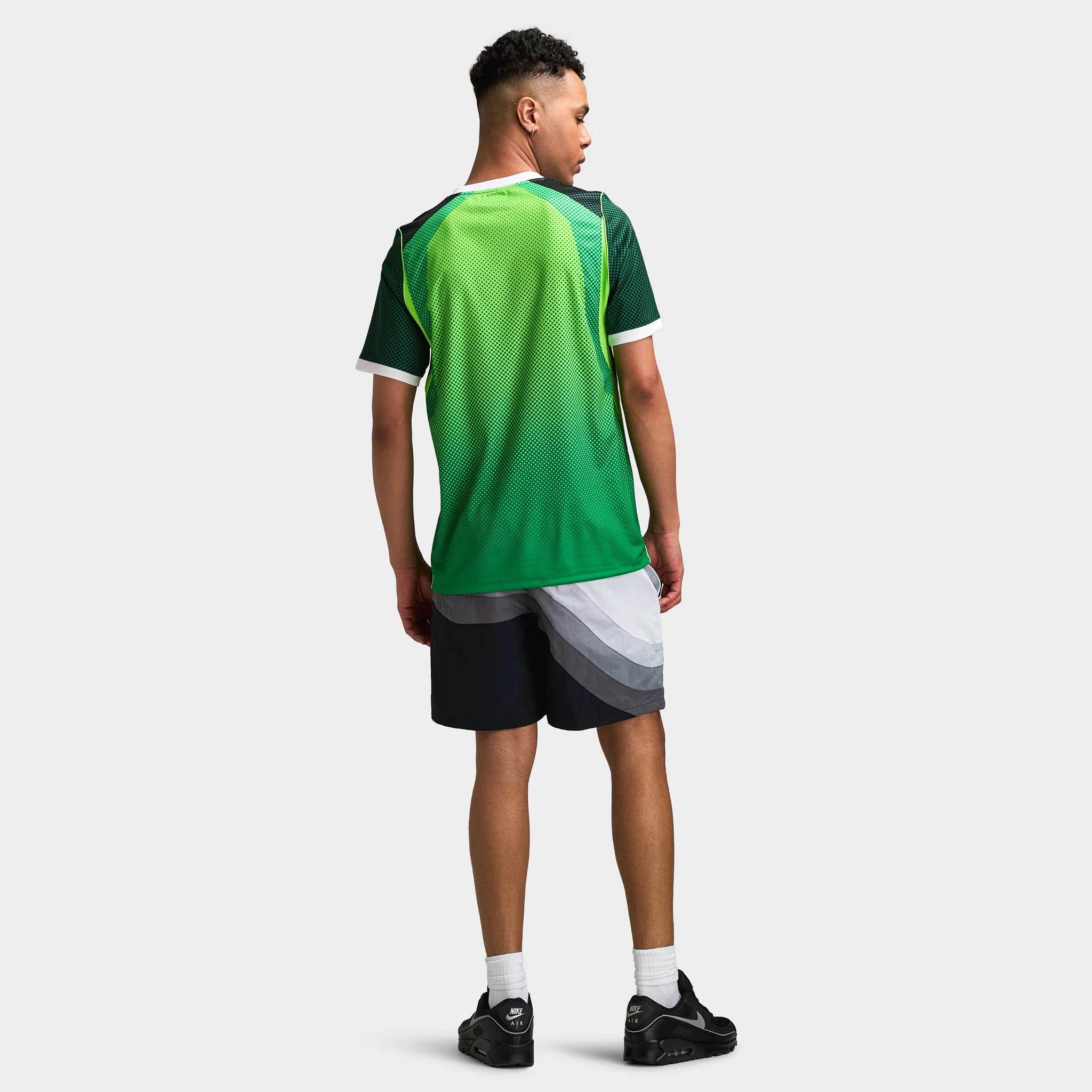 Nike Nigeria Home Jersey Pine Green / Electric Green / White - Image 6