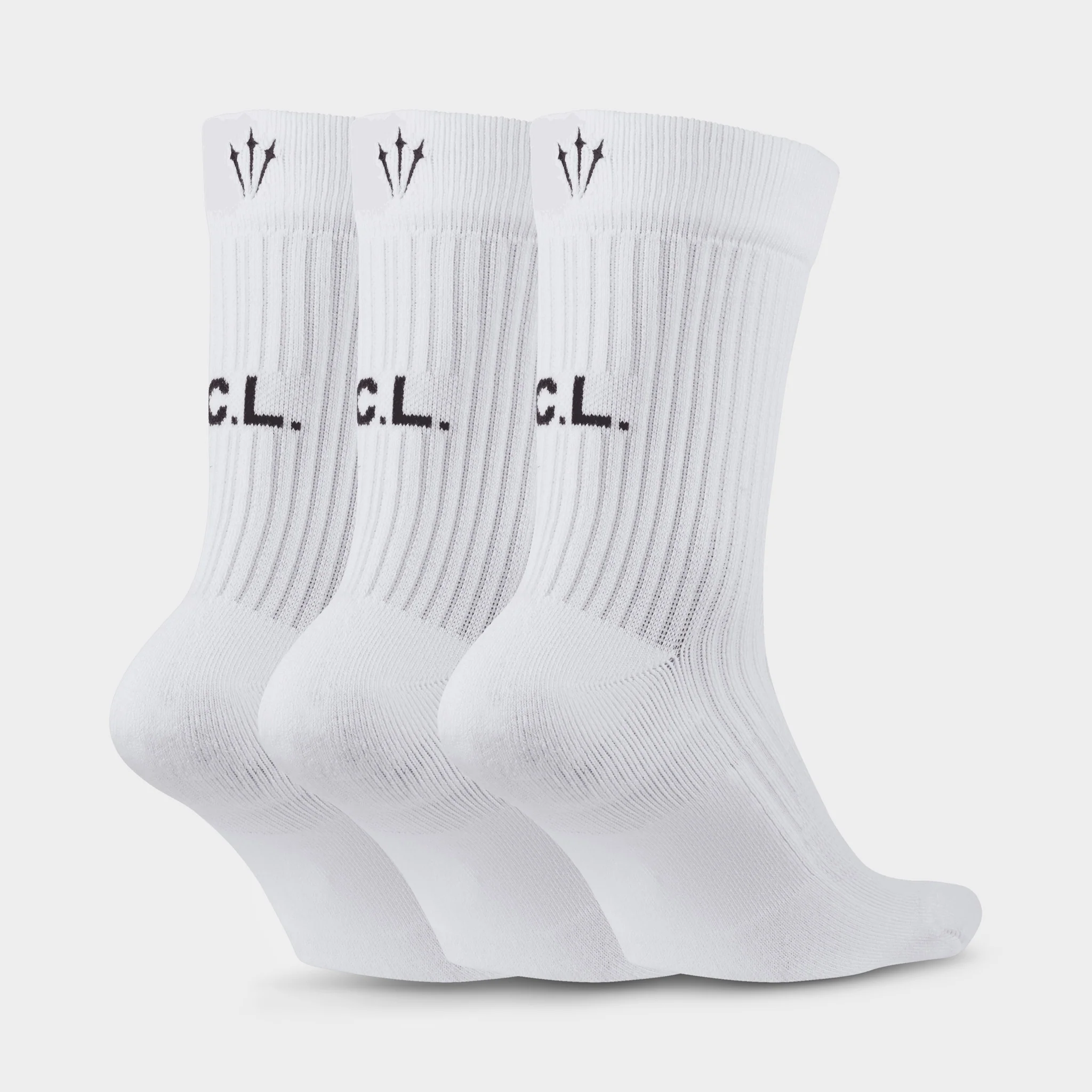 Nike NOCTA Crew Socks (3 Pack) / White - Image 2