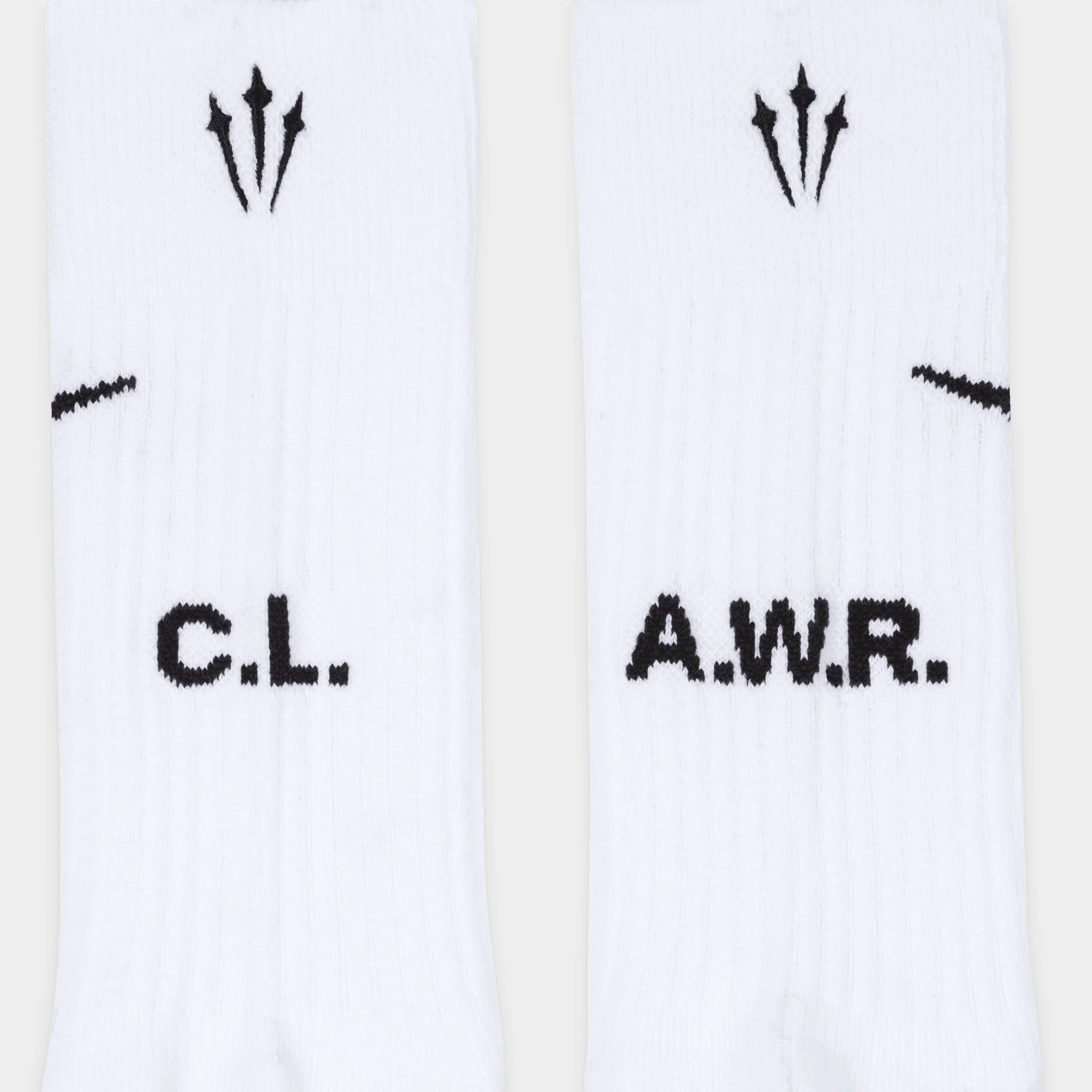 Nike NOCTA Crew Socks (3 Pack) / White - Image 3