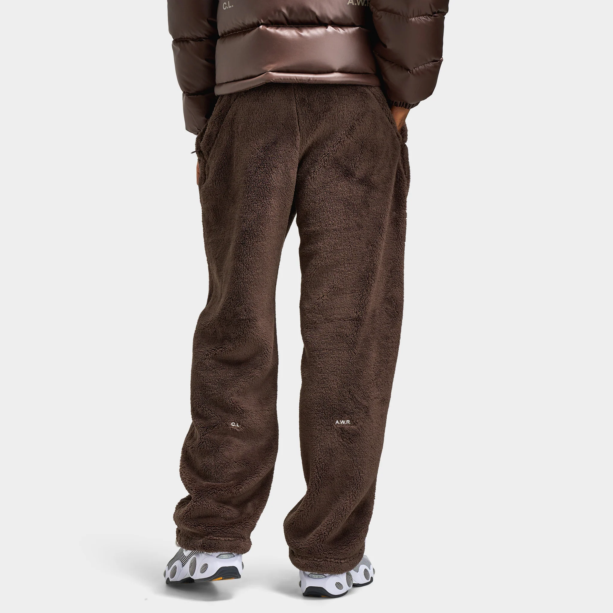 Nike NOCTA Chalet Polar Pants Baroque Brown / Summit White - Image 2