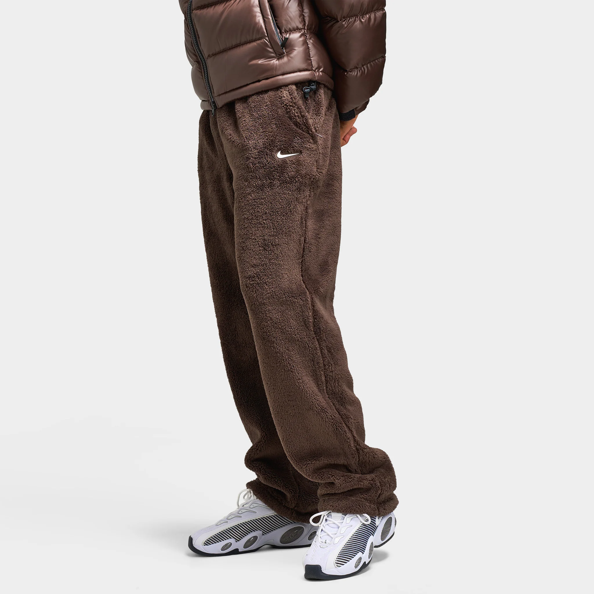 Nike NOCTA Chalet Polar Pants Baroque Brown / Summit White - Image 3