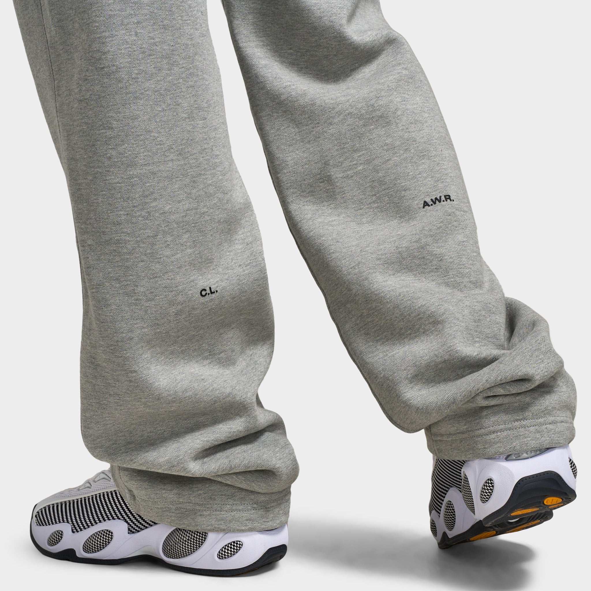 Nike NOCTA Fleece CS Open-Hem Sweatpants / Dark Grey Heather - Image 5