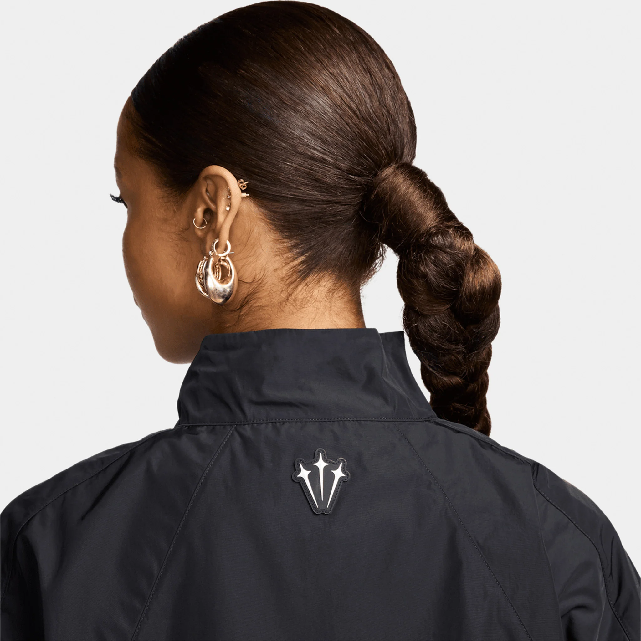 Nike Nocta NRG Cardinal  Woven Track Jacket Black / White - Image 11