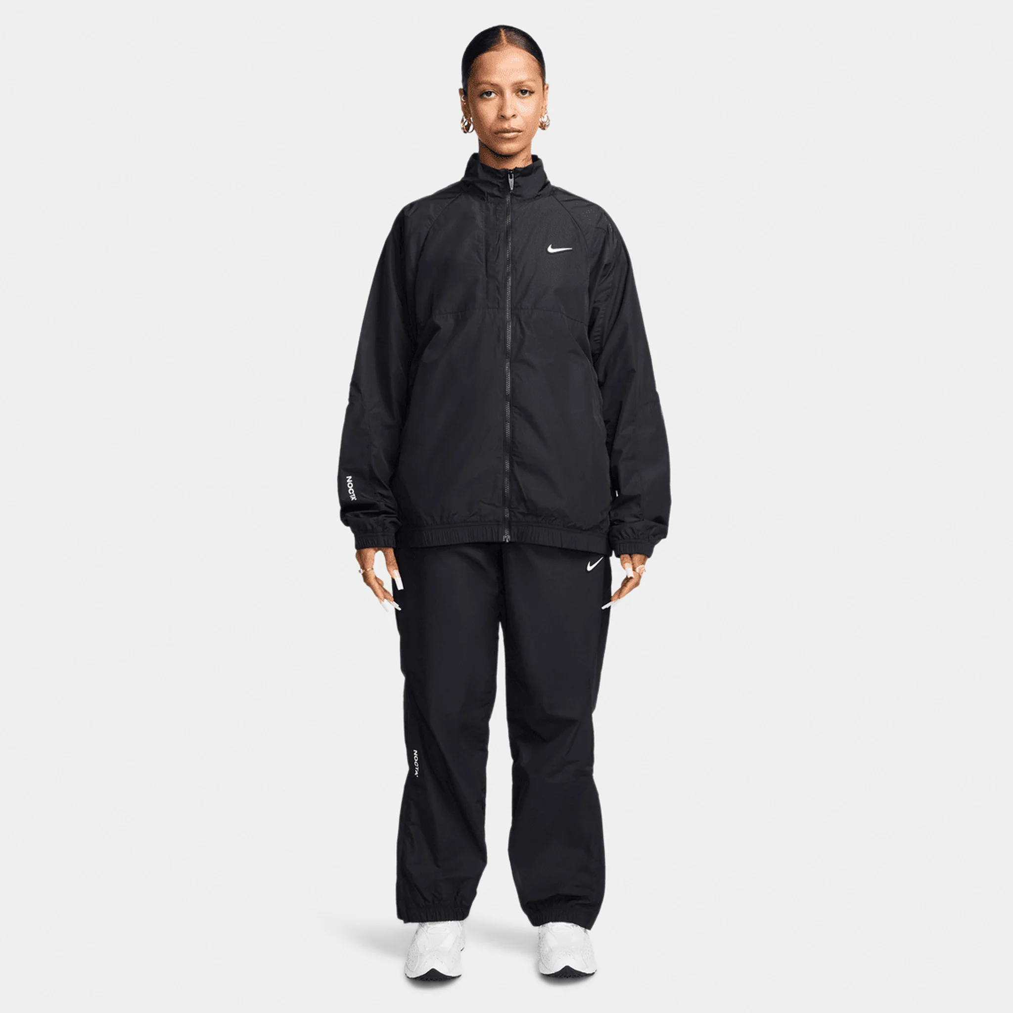 Nike Nocta NRG Cardinal  Woven Track Jacket Black / White - Image 14