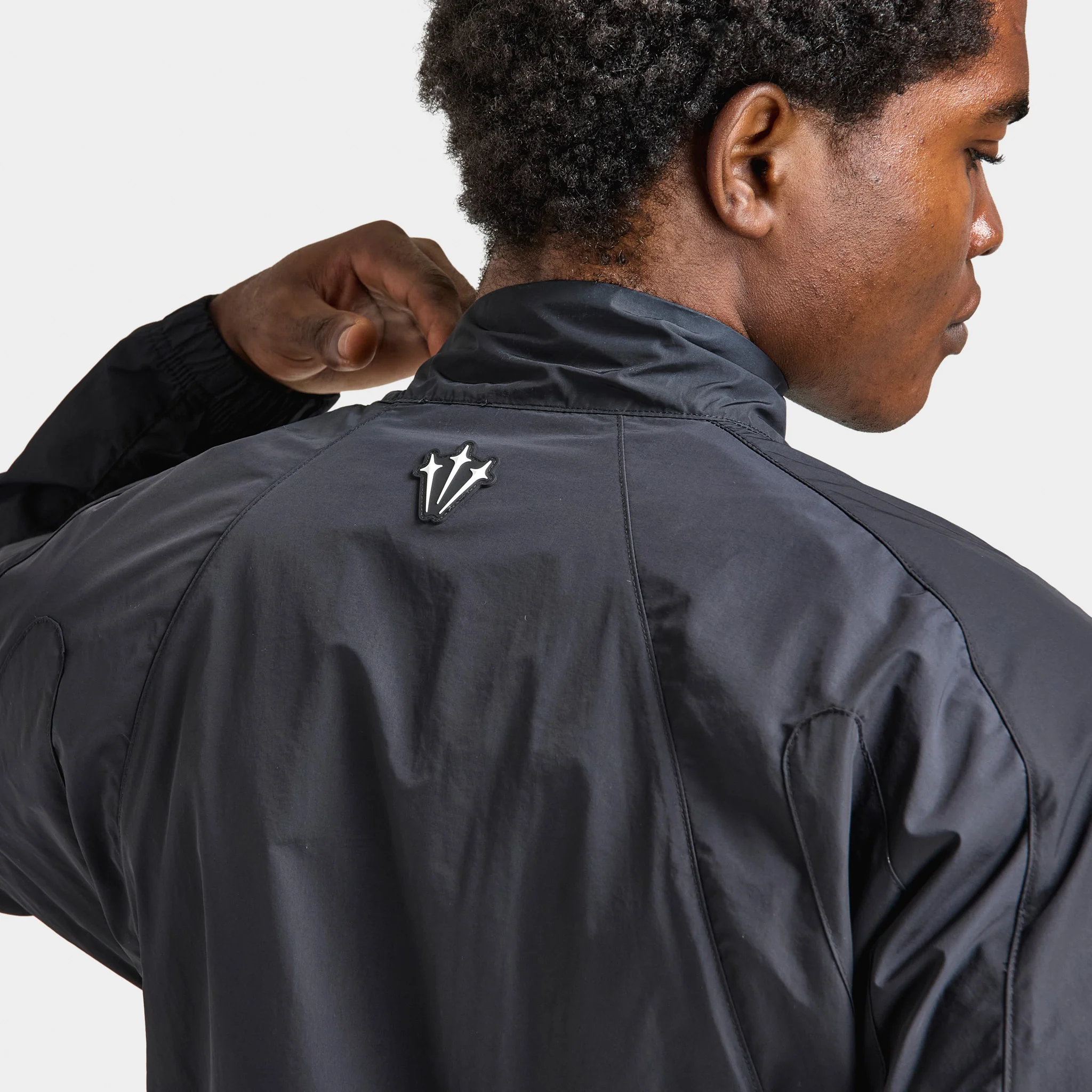 Nike Nocta NRG Cardinal  Woven Track Jacket Black / White - Image 5