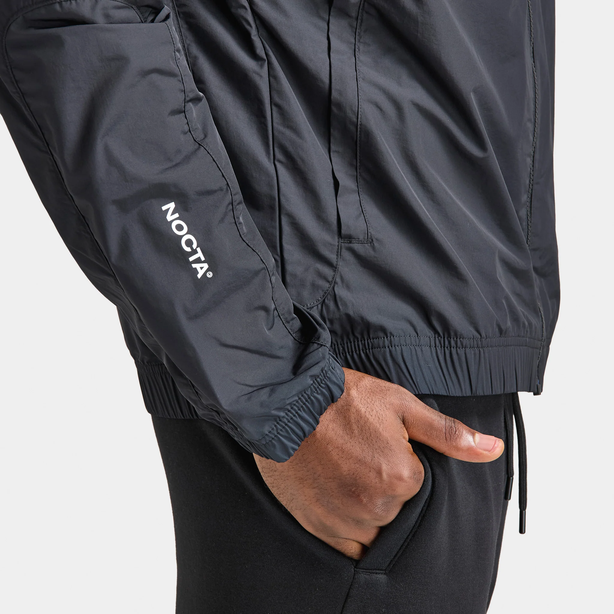 Nike Nocta NRG Cardinal  Woven Track Jacket Black / White - Image 6