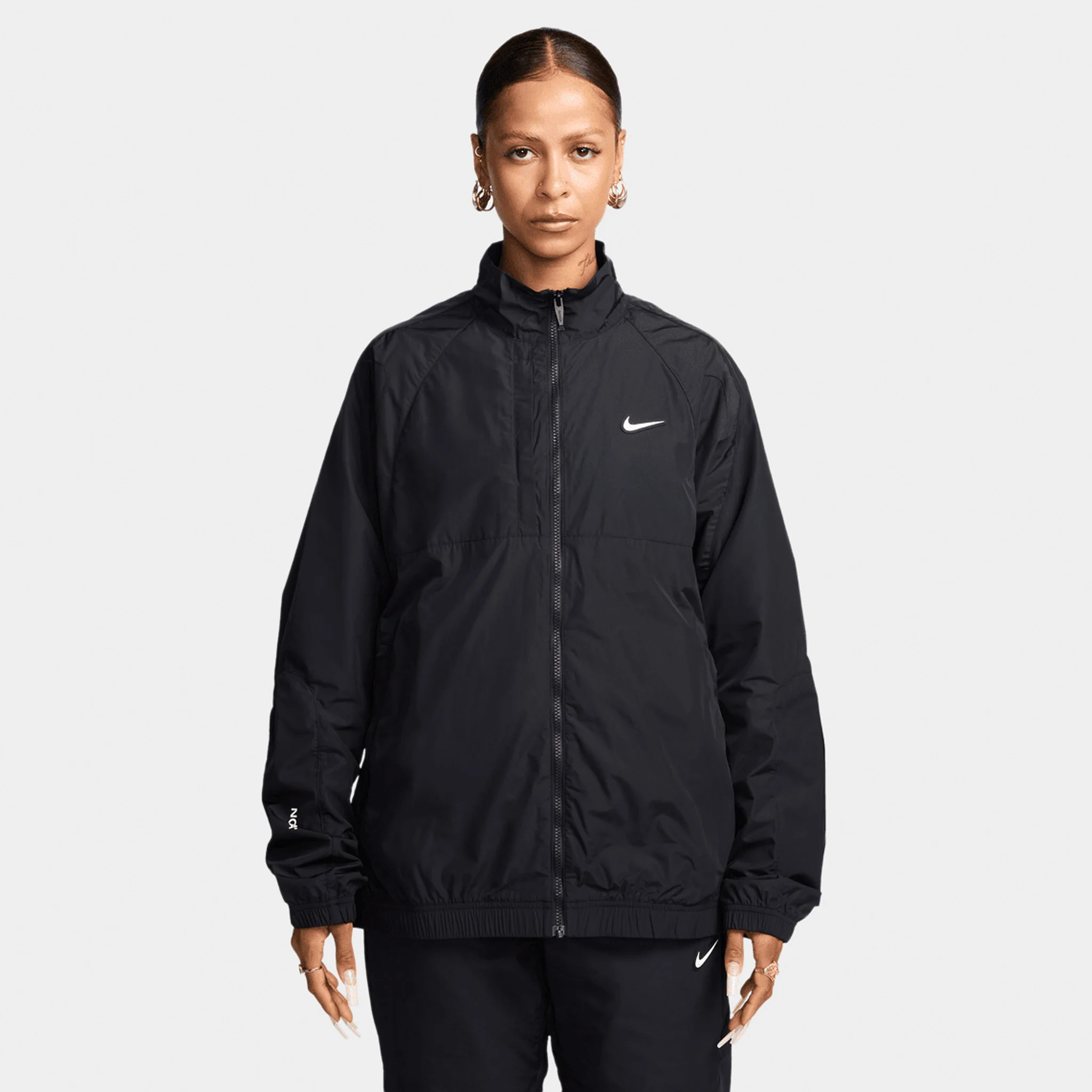 Nike Nocta NRG Cardinal  Woven Track Jacket Black / White - Image 8