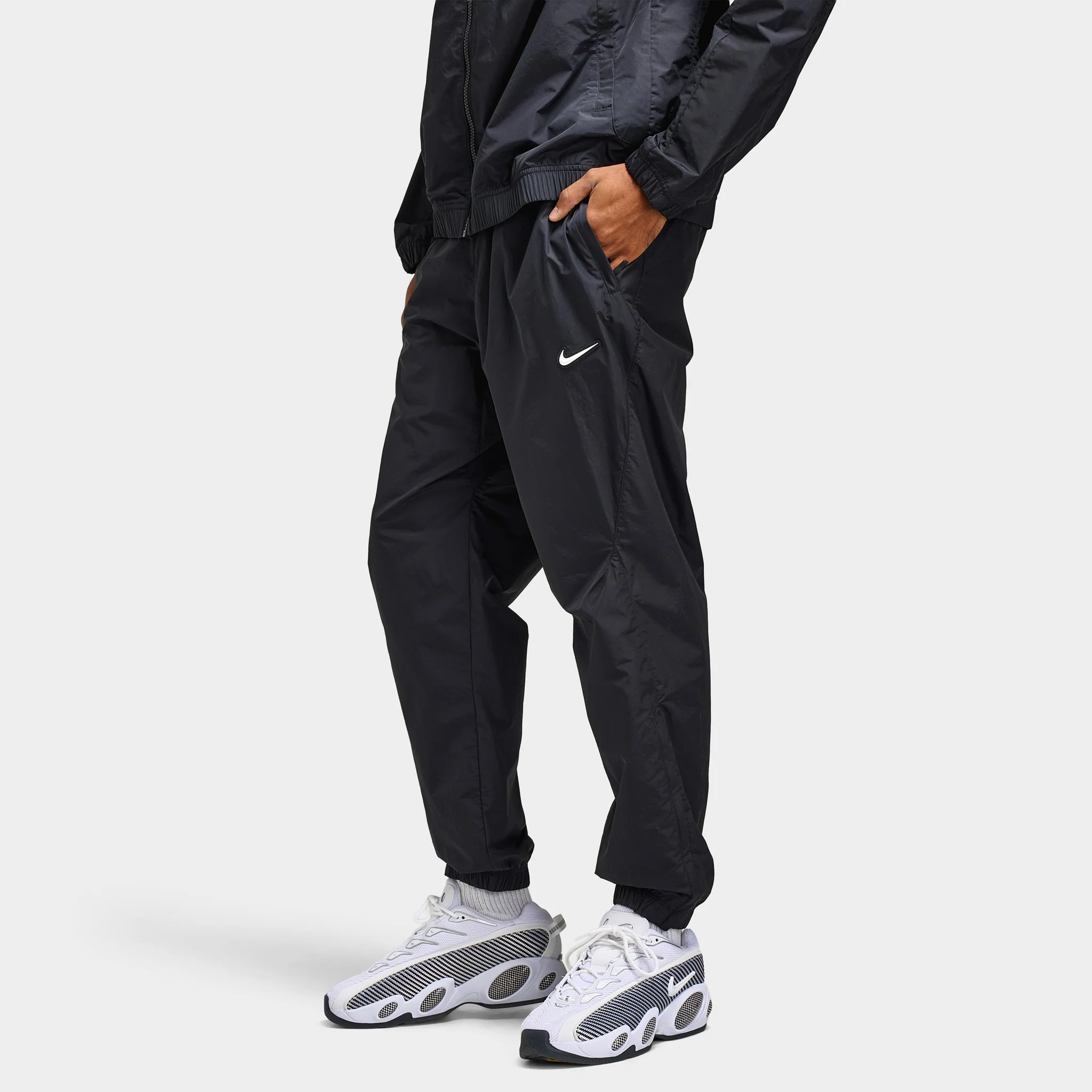 Nike Nocta Cardinal Woven Track Pants Black / White - Image 3