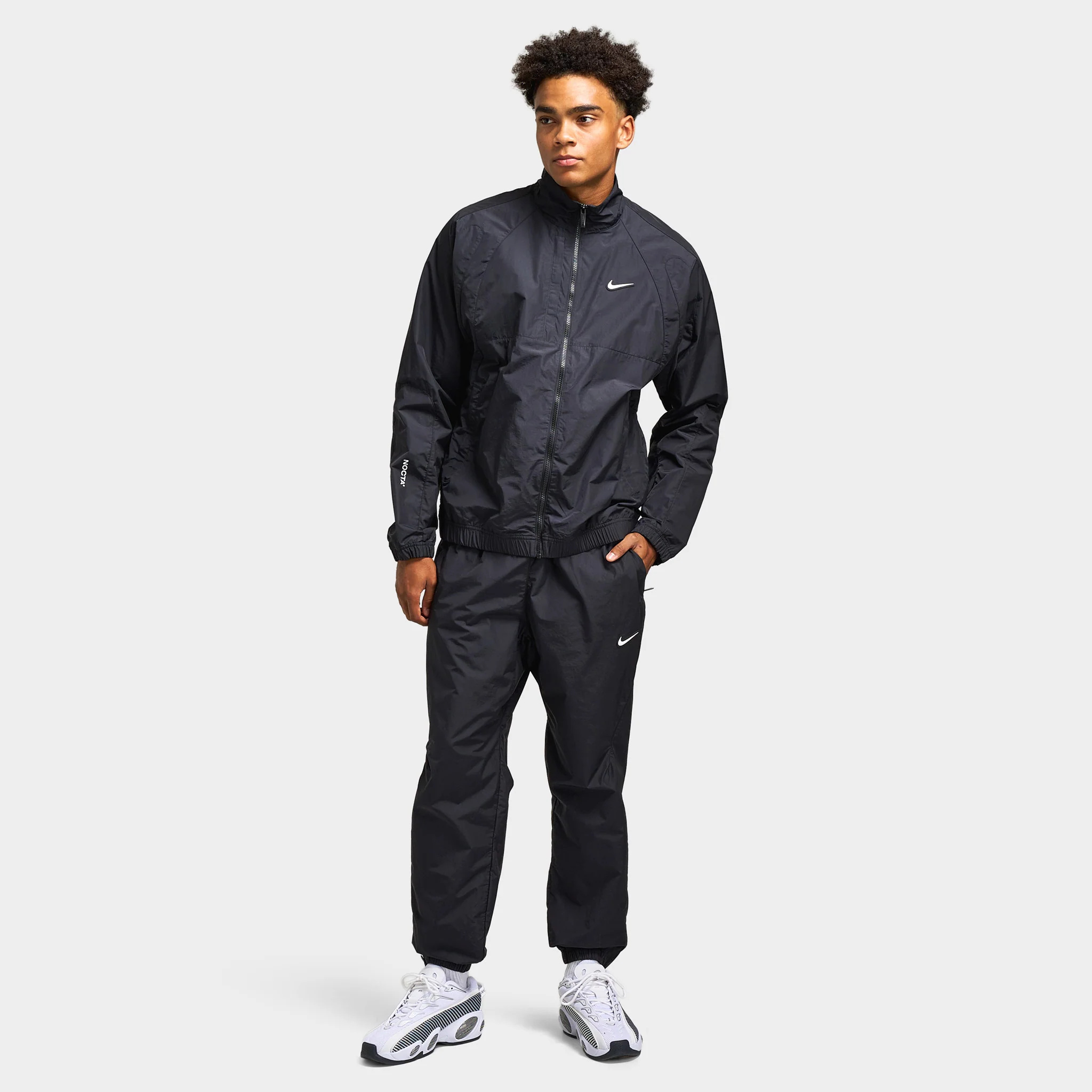 Nike Nocta Cardinal Woven Track Pants Black / White - Image 6