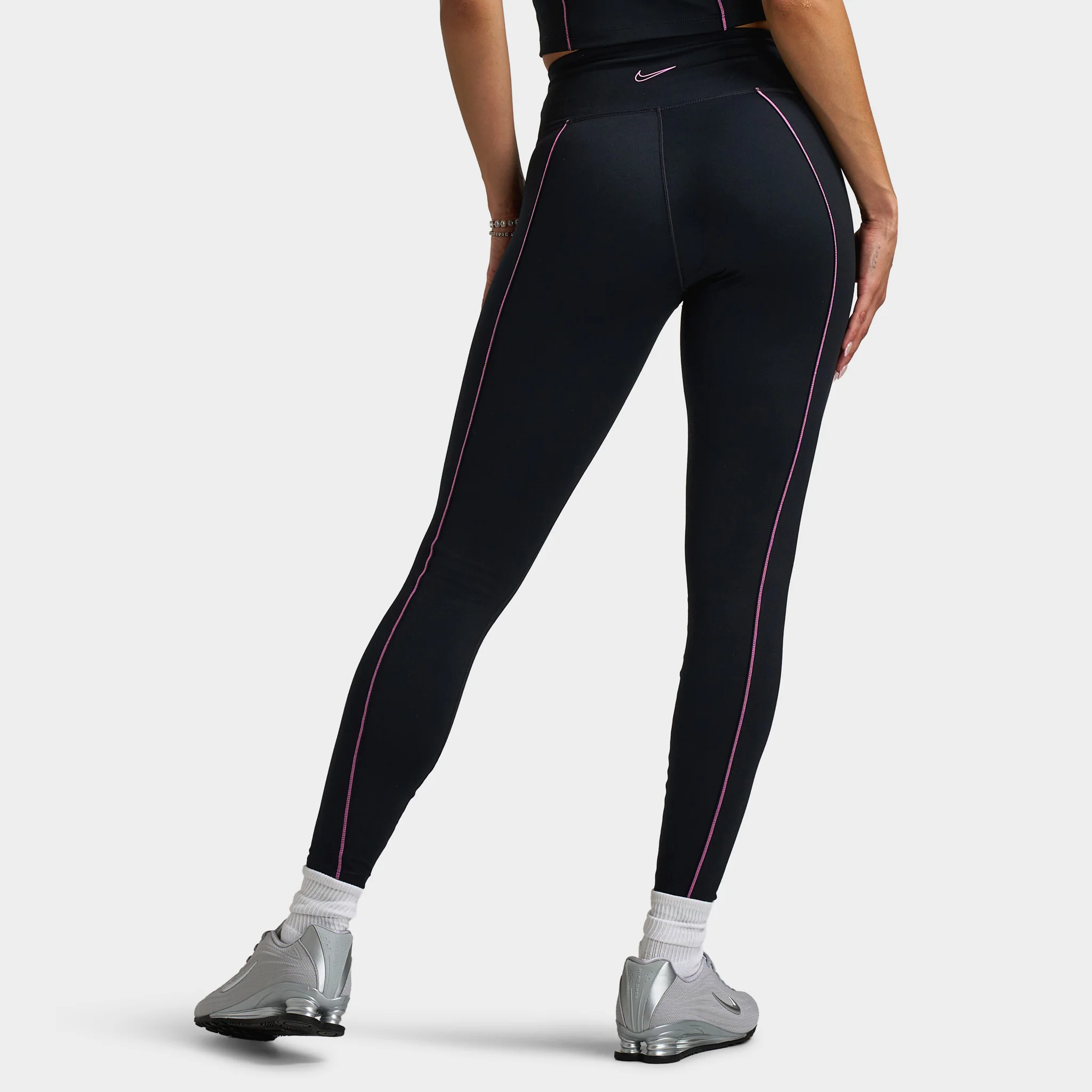 Nike One Women's Dri Fit High Rise Tight / Black - Image 2