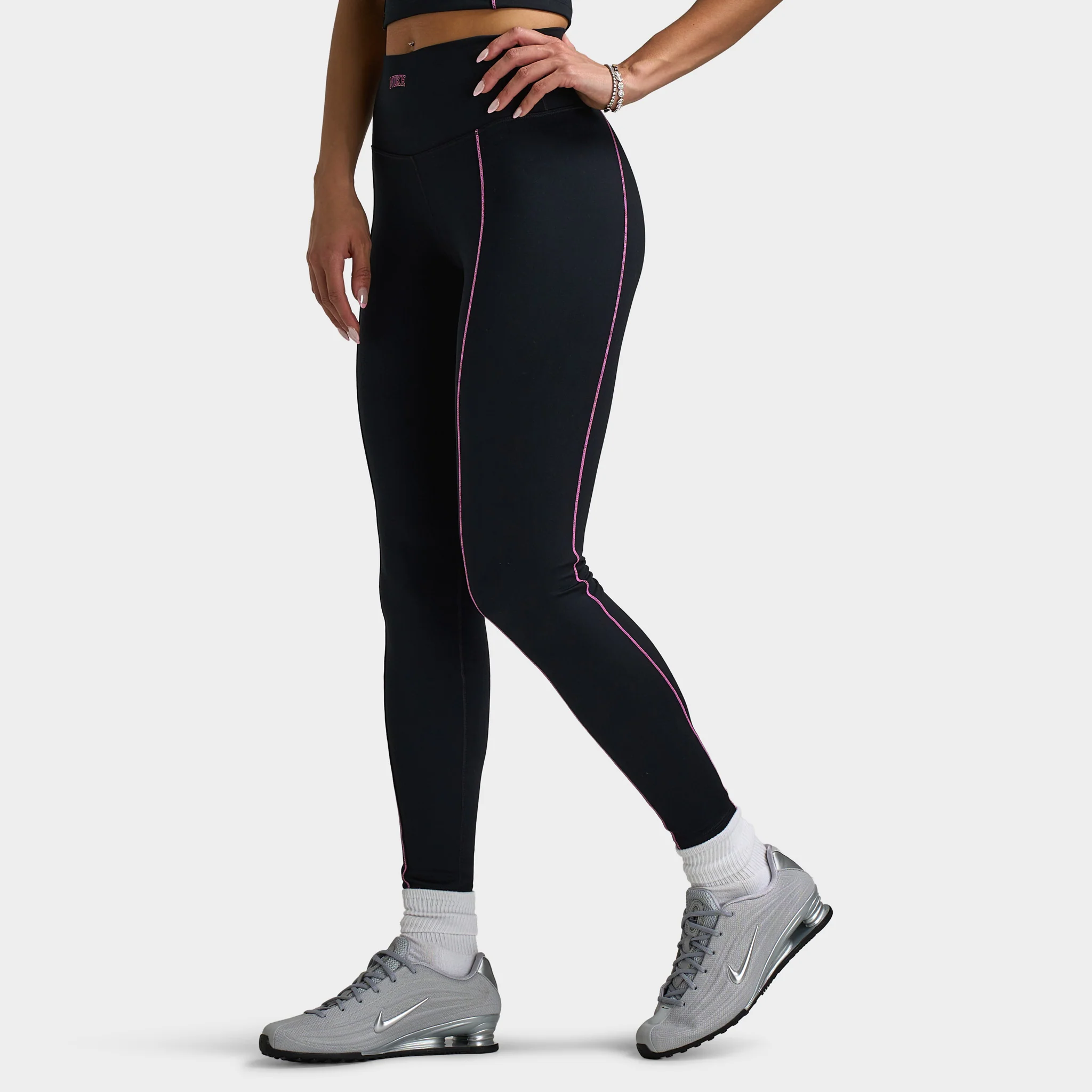Nike One Women's Dri Fit High Rise Tight / Black - Image 3