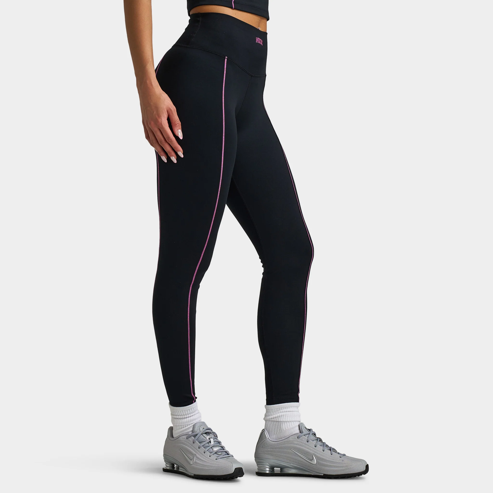 Nike One Women's Dri Fit High Rise Tight / Black - Image 4