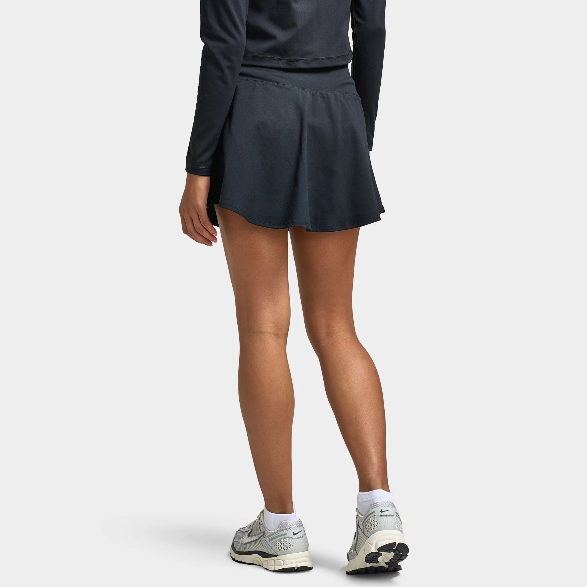 Nike One Women's Dri-FIT Skirt Black / White - Image 2