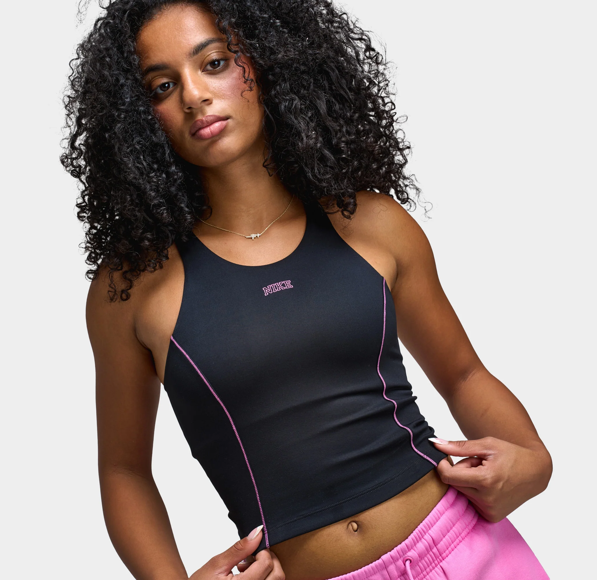 Nike One Women's Dri Fit Tank / Black - Image 3