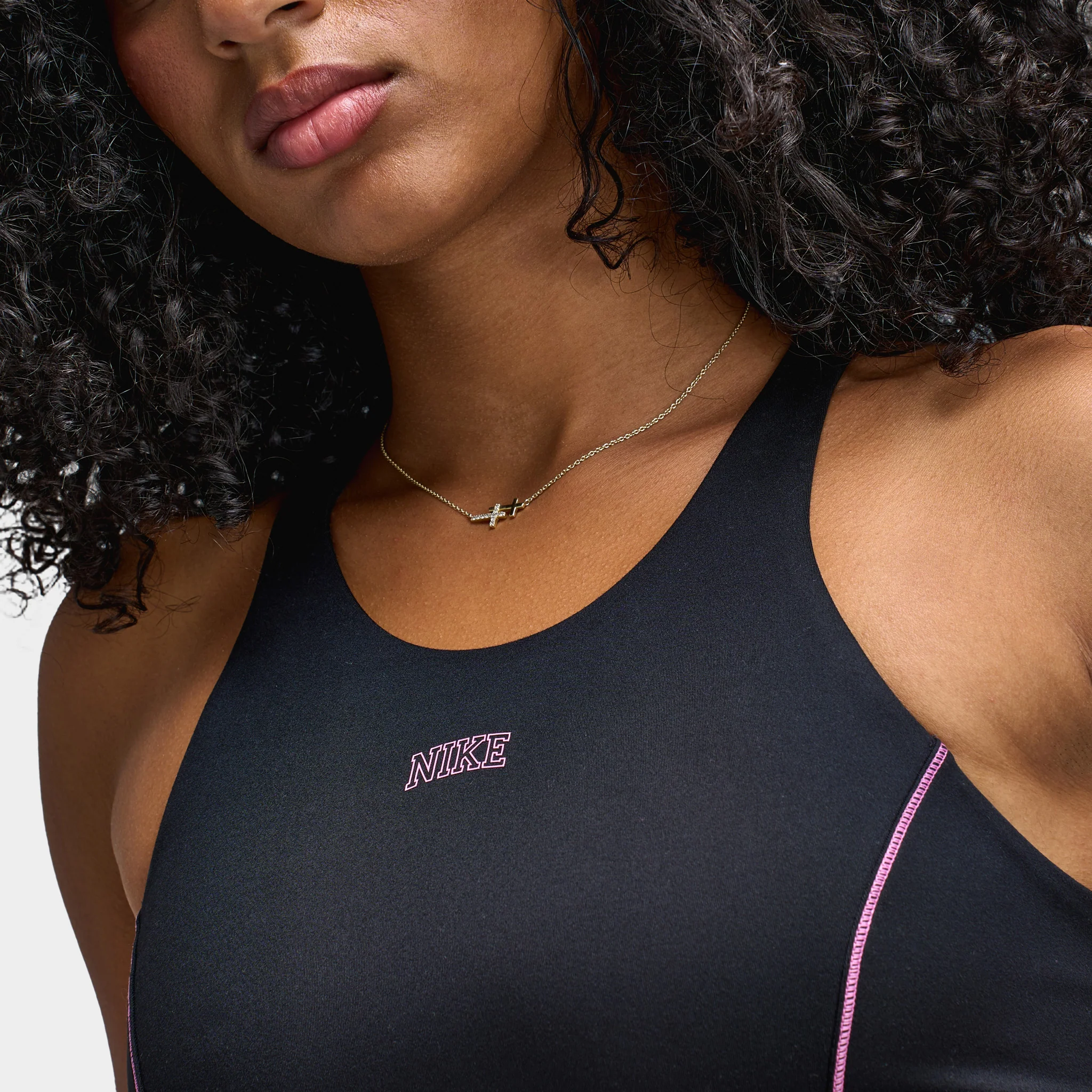 Nike One Women's Dri Fit Tank / Black - Image 4