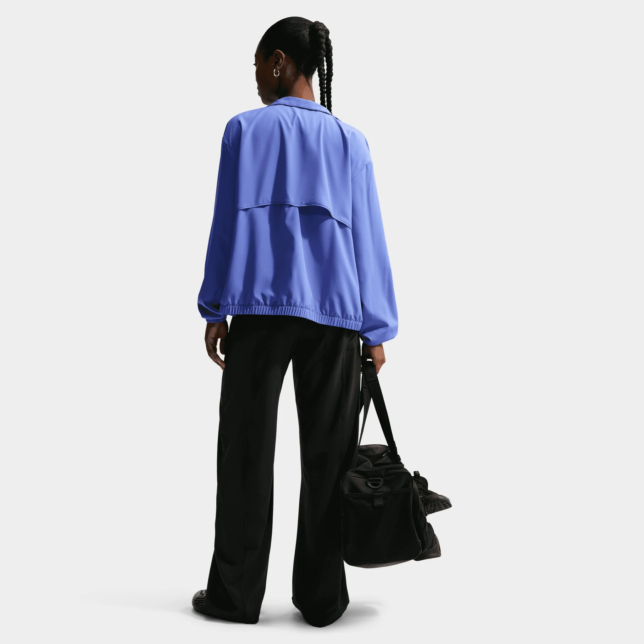Nike One Women's Woven Wide Leg Joggers / Black - Image 2