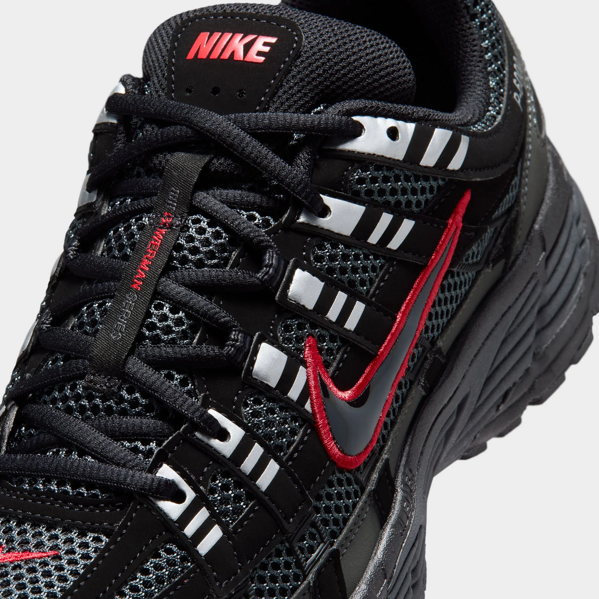 Nike P-6000 Dark Smoke Grey / Black - Metallic Silver - Image 3