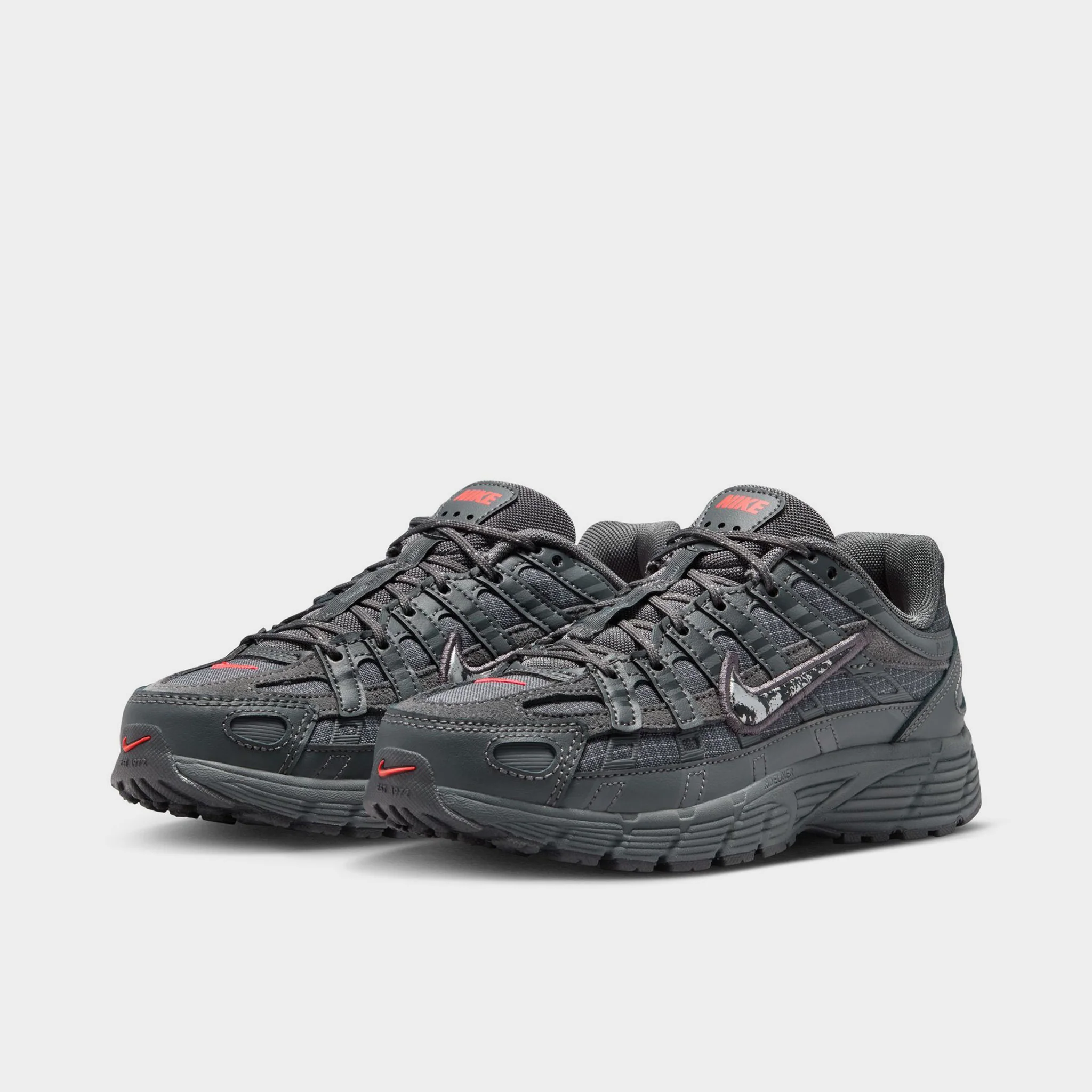 Nike P-6000 GS Iron Grey / Metallic Silver - Dark Smoke Grey - Image 2