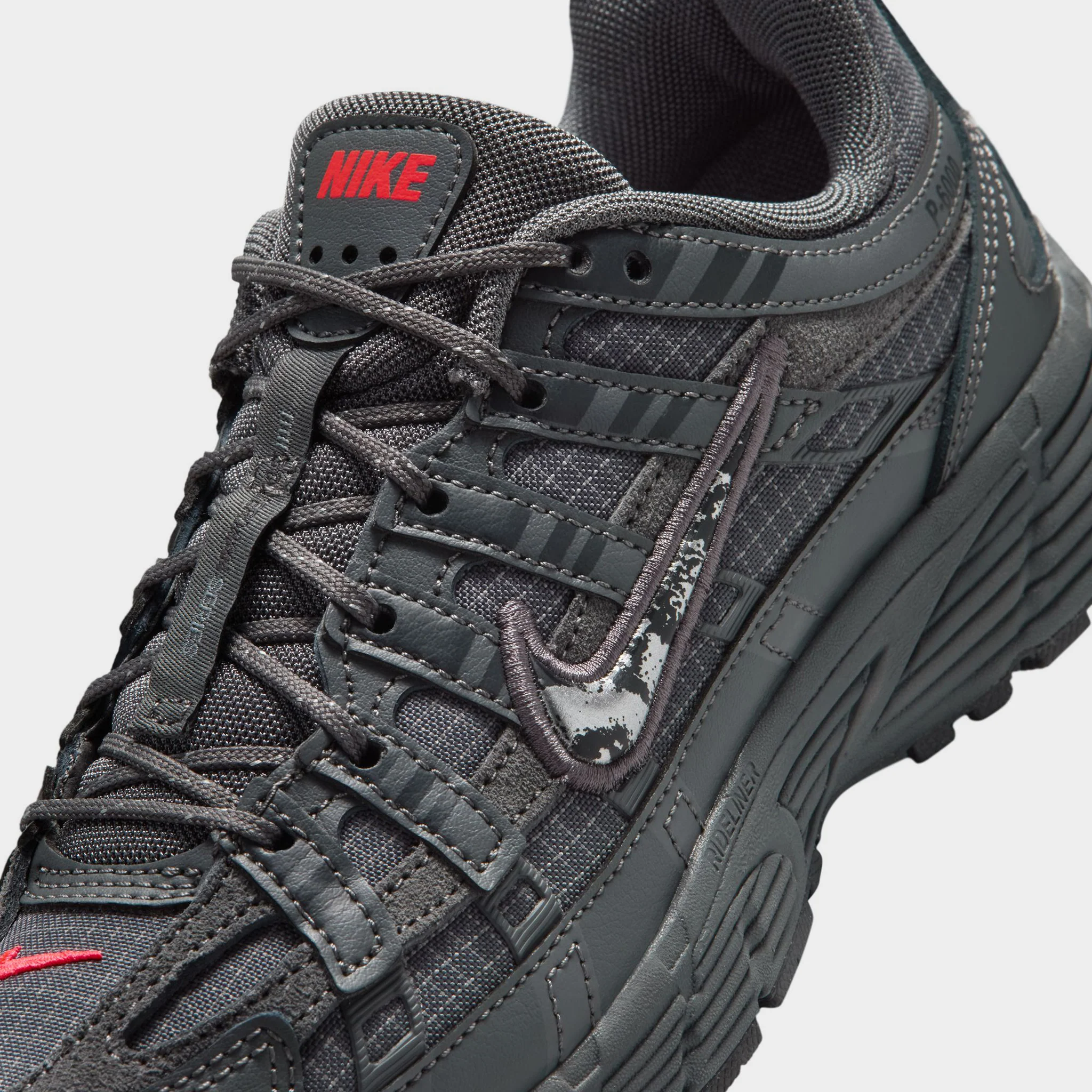 Nike P-6000 GS Iron Grey / Metallic Silver - Dark Smoke Grey - Image 3
