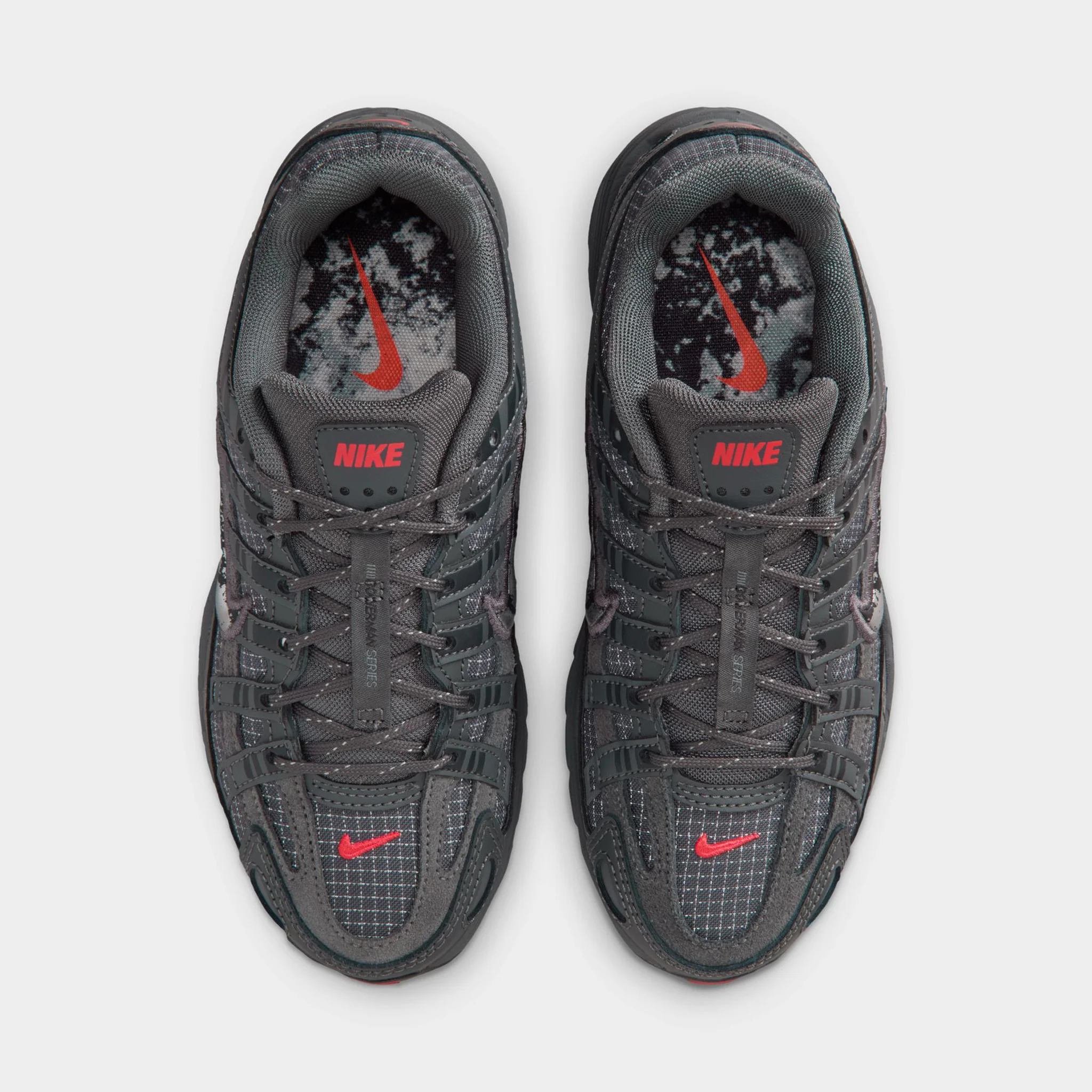 Nike P-6000 GS Iron Grey / Metallic Silver - Dark Smoke Grey - Image 5