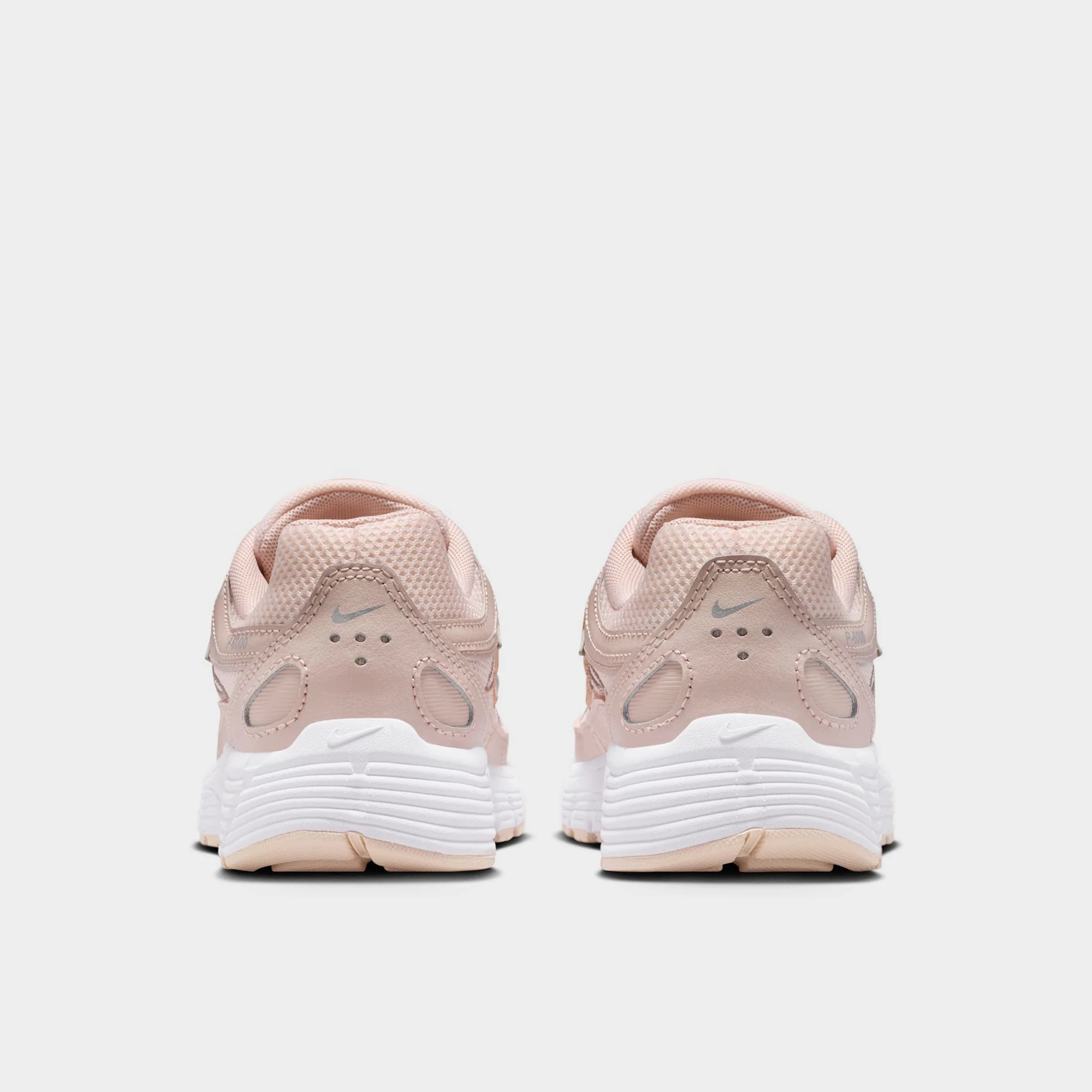 Nike P-6000 GS Silt Red / Metallic Silver - Light Soft Pink - Image 4