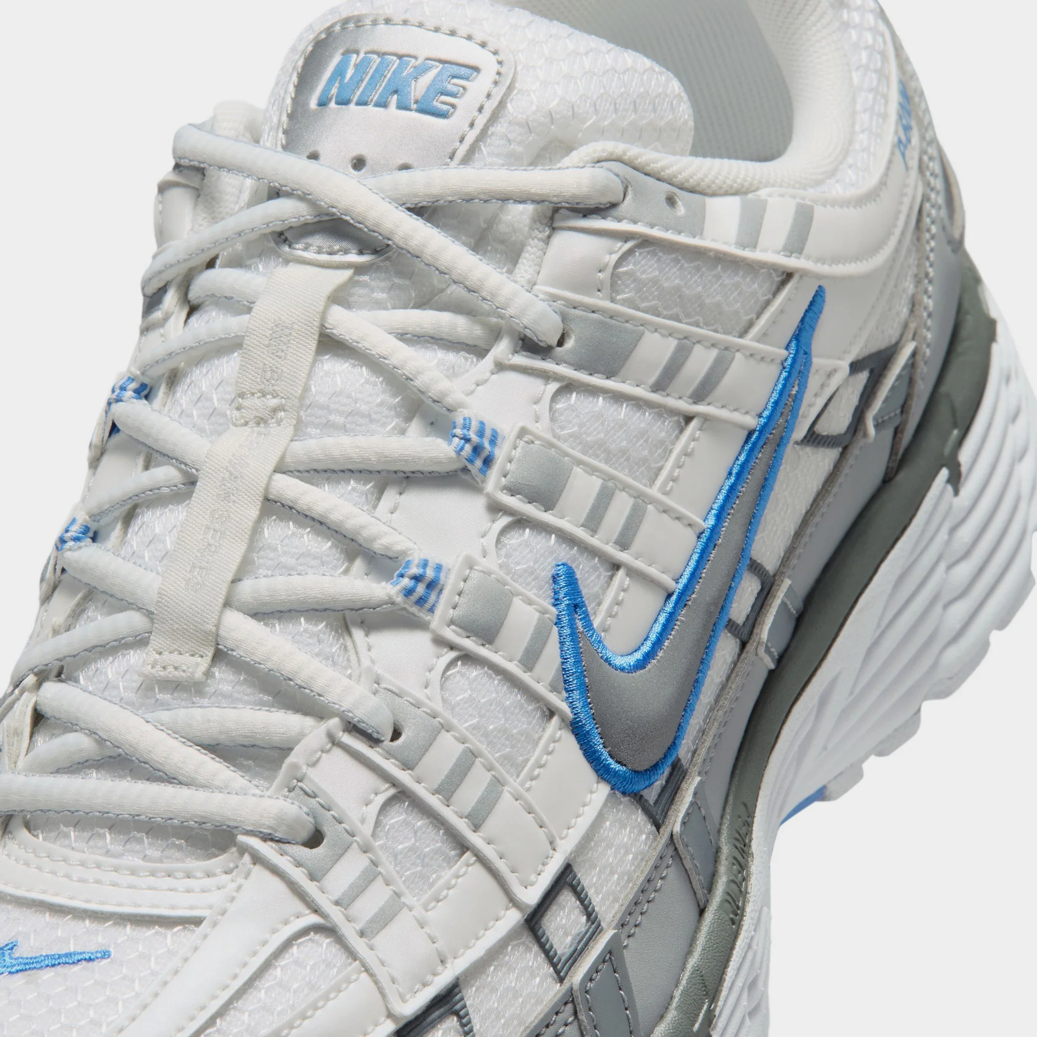 Nike P-6000 Summit White / Metallic Silver - Image 3