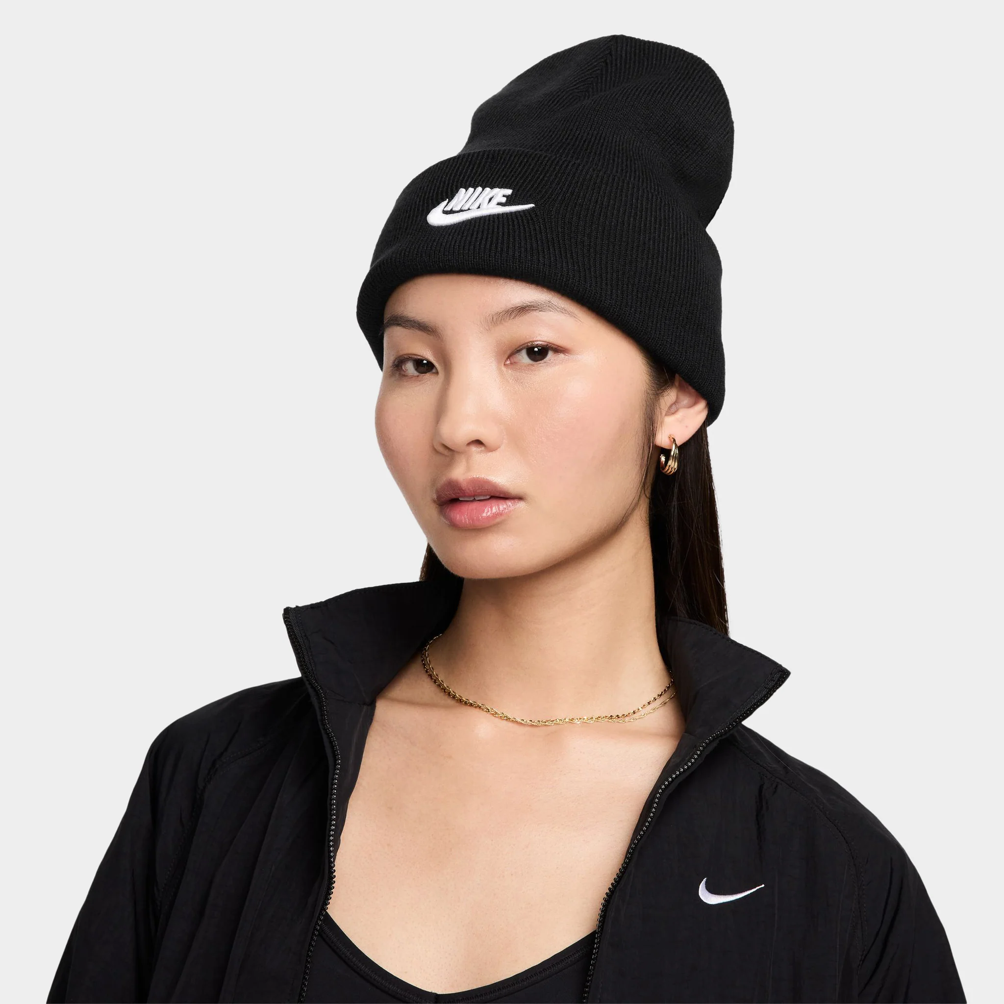 Nike Peak Futura Beanie Black / White - Image 5