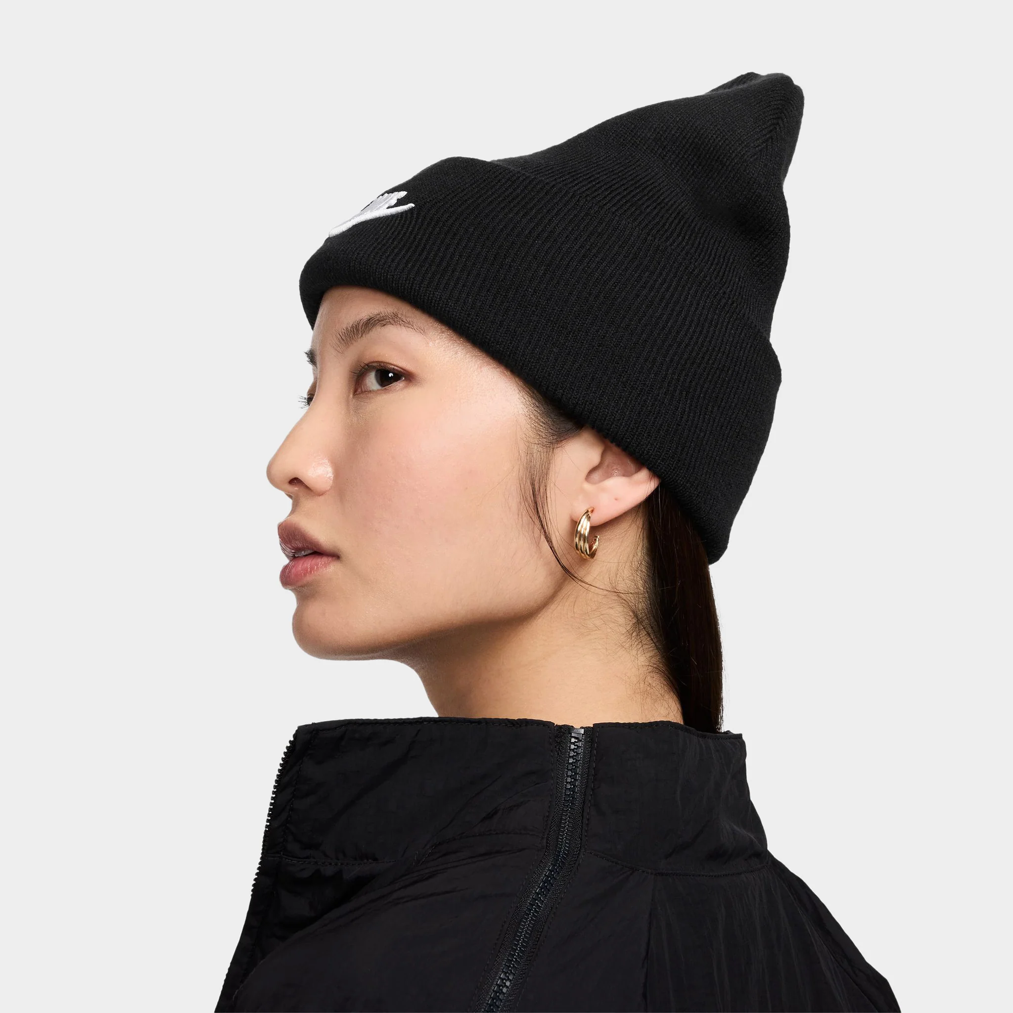 Nike Peak Futura Beanie Black / White - Image 7