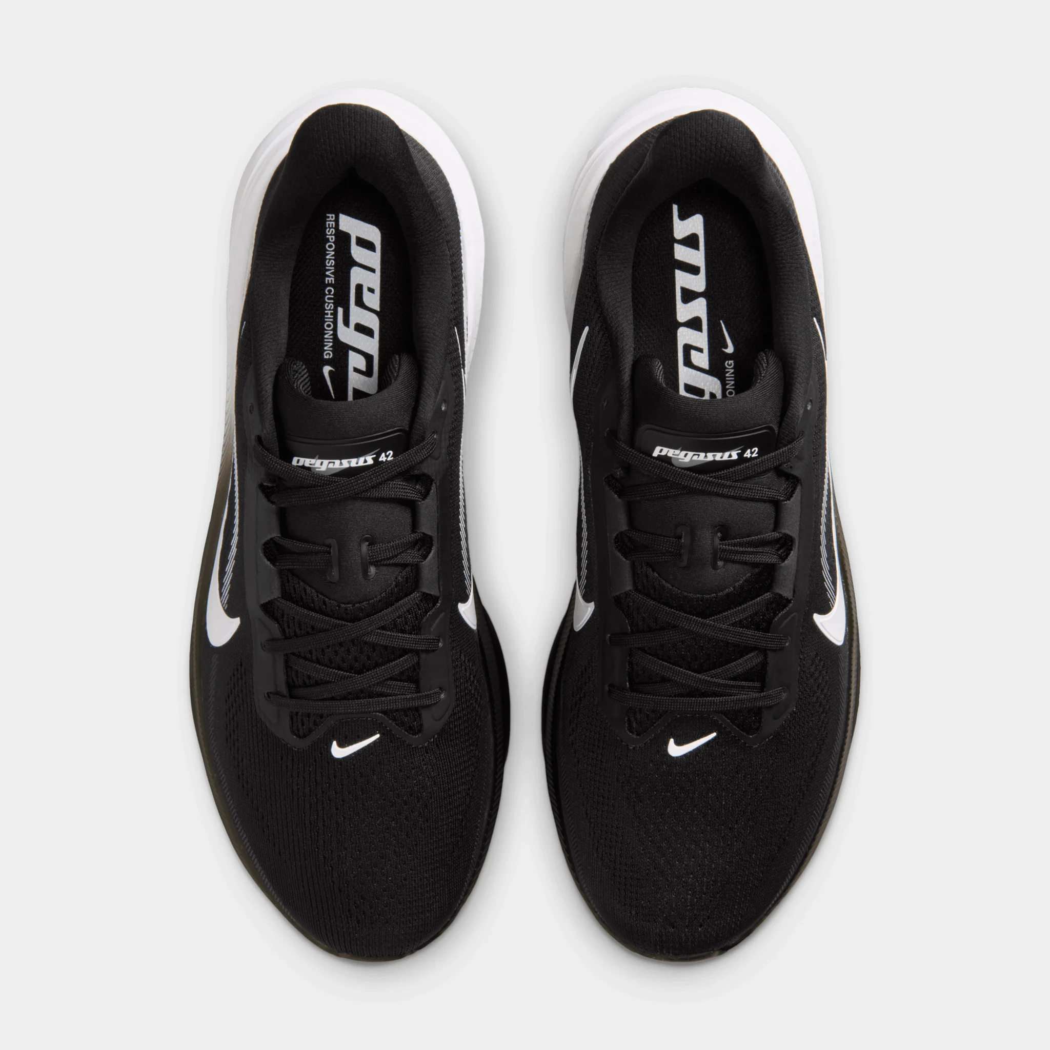 Nike Pegasus 42 Black / White - Photon Dust - Image 5