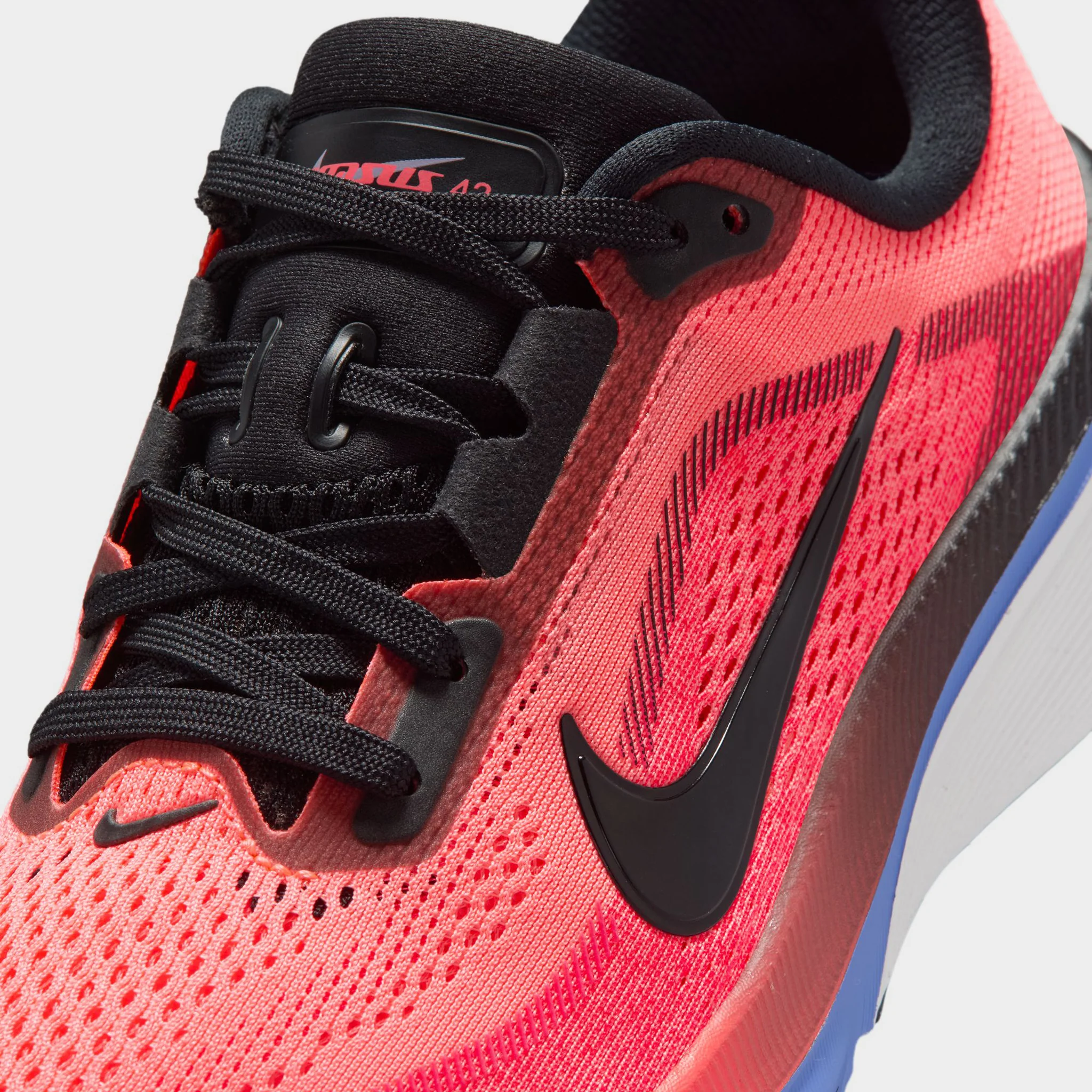 Nike Pegasus 42 GS Arctic Orange / Black - Flash Crimson - Image 3