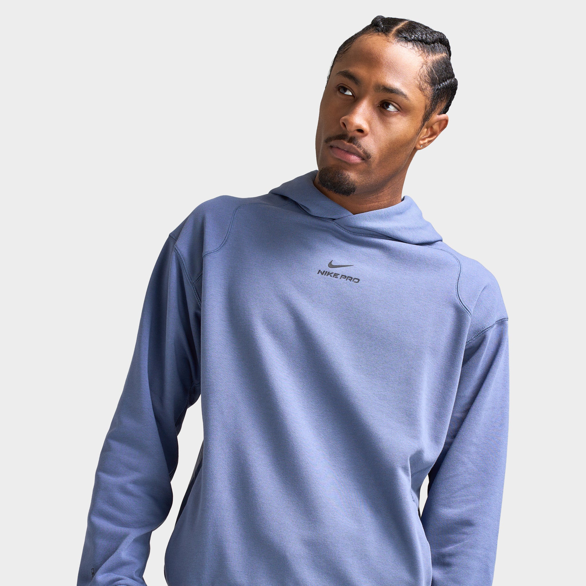 Nike Pro Dri-FIT Training Hoodie / Diffused Blue - Image 3