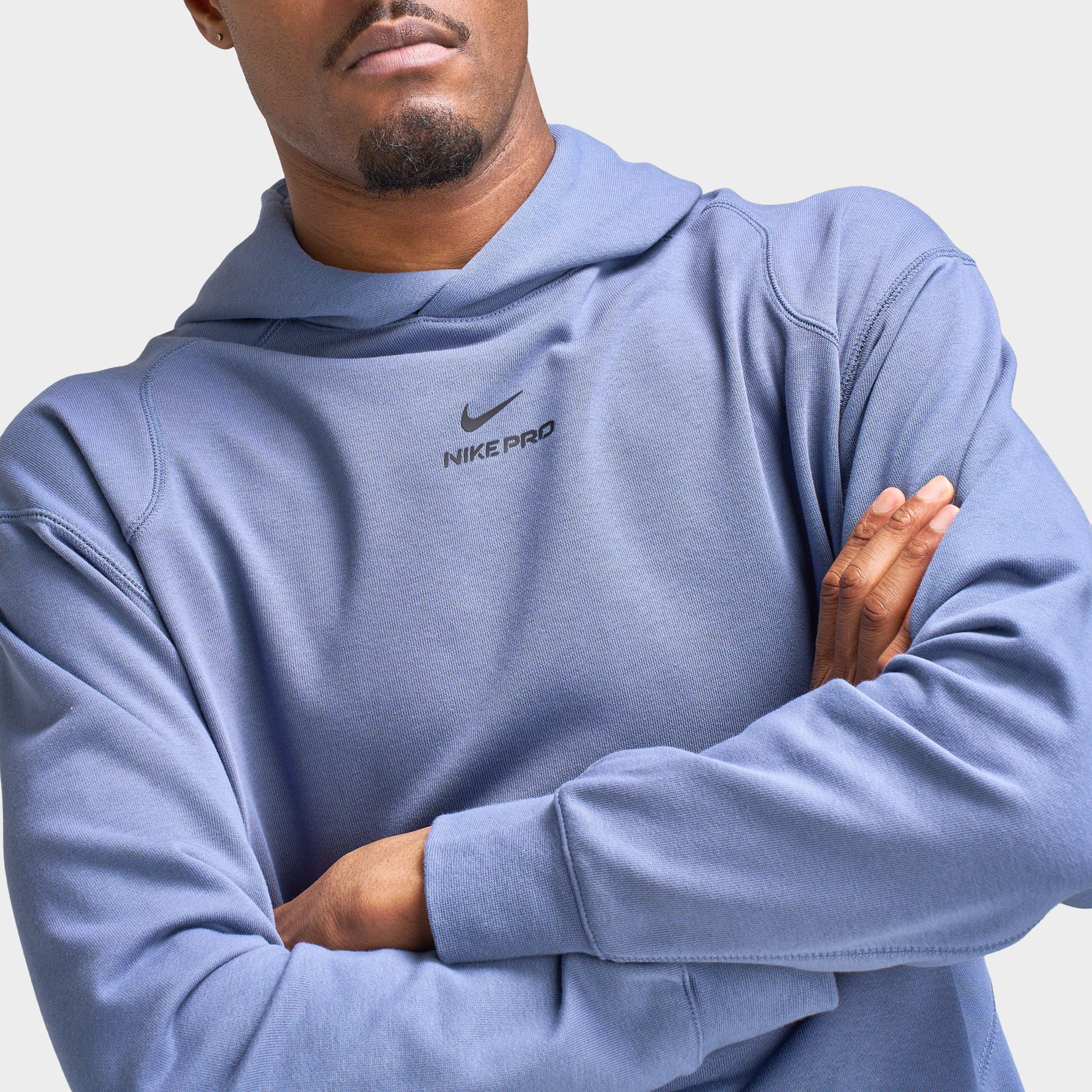 Nike Pro Dri-FIT Training Hoodie / Diffused Blue - Image 4