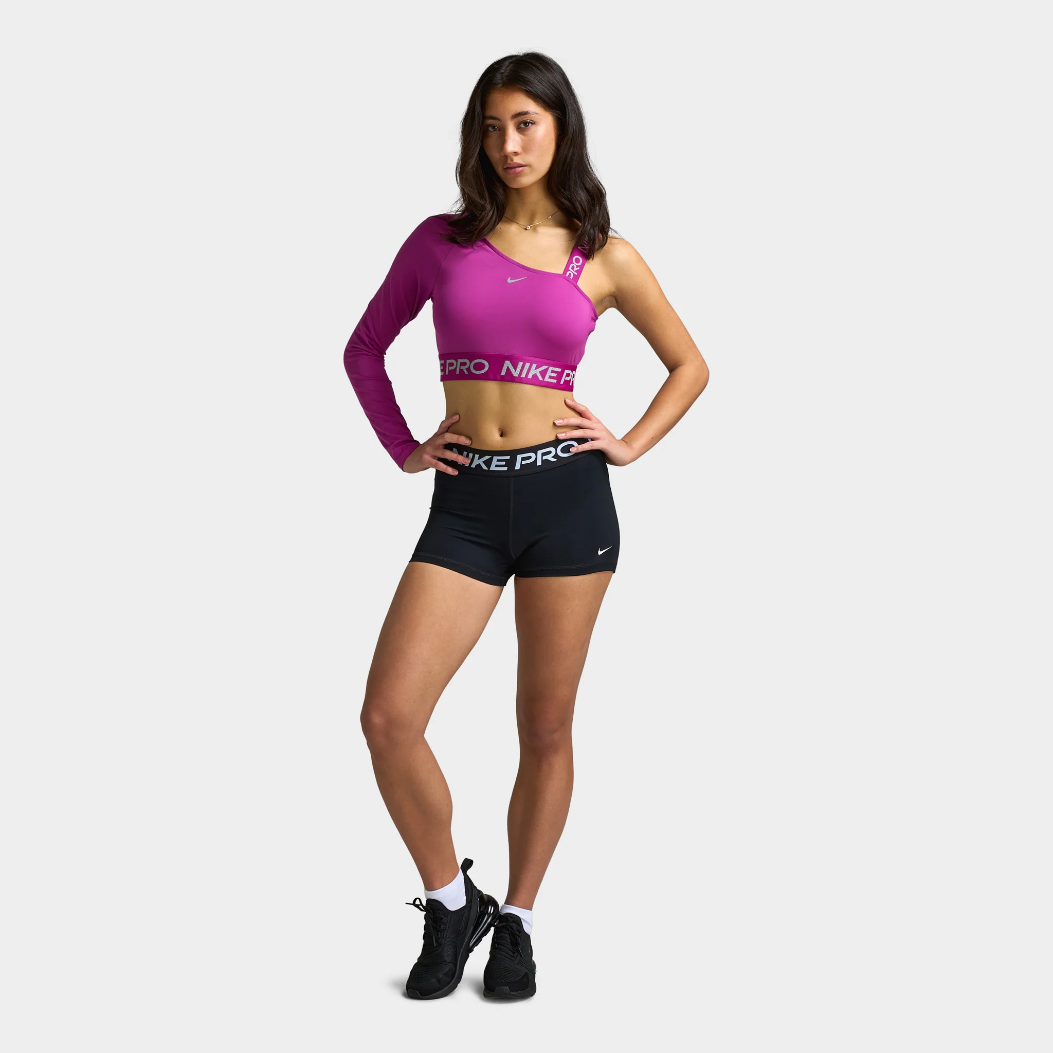 Nike Pro Women's 3" Shorts / Black - Image 6