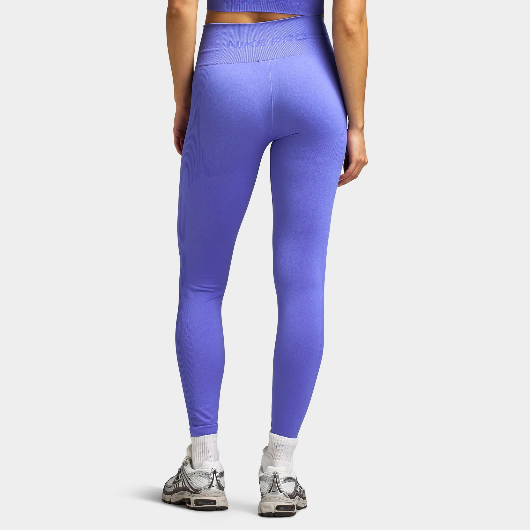 Nike Pro Women�s Dry Fit Seamless Highrise 7/8 Tight / Sapphire - Image 2