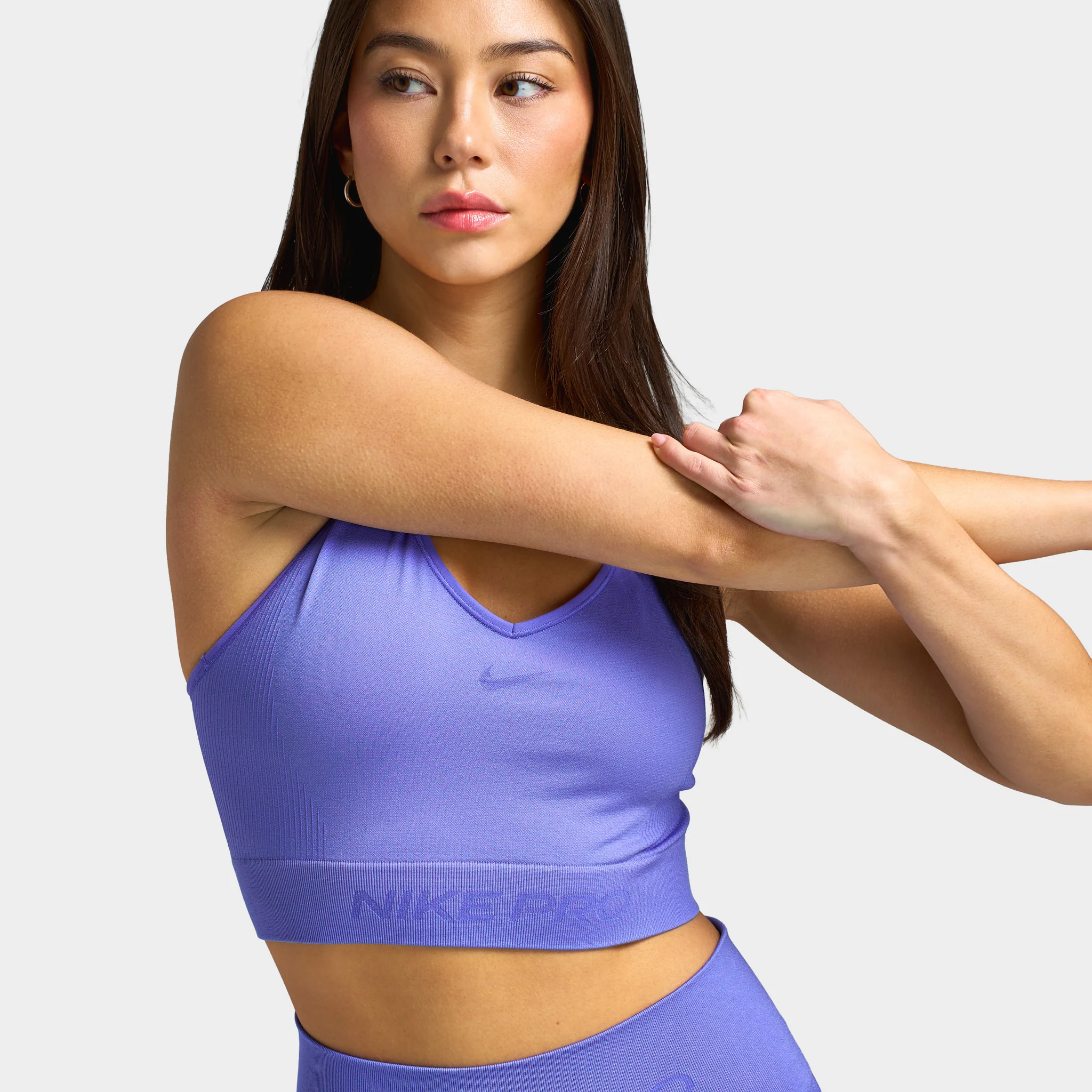 Nike Pro Women's Dry Fit Seamless Tank / Saphire - Image 3