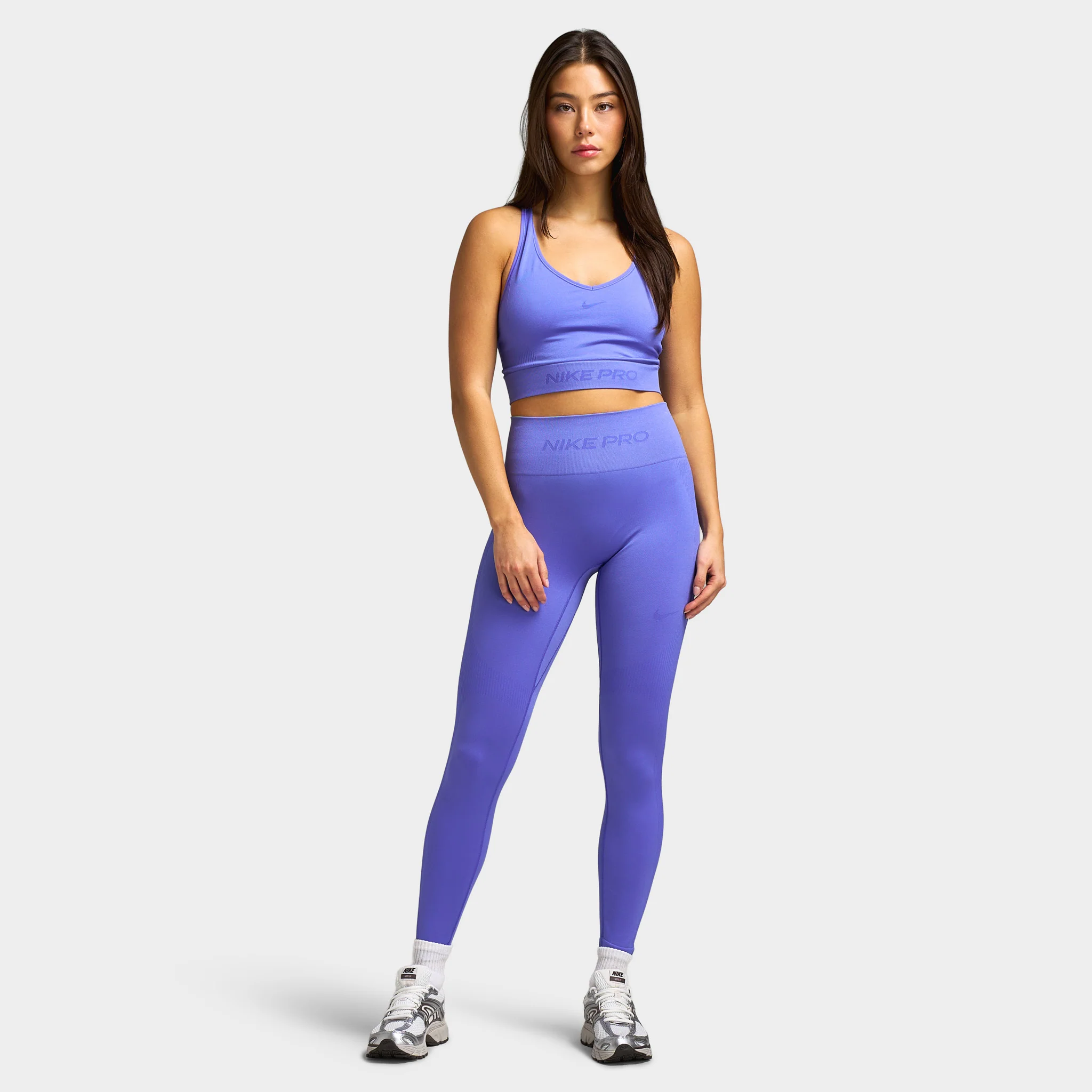 Nike Pro Women's Dry Fit Seamless Tank / Saphire - Image 5