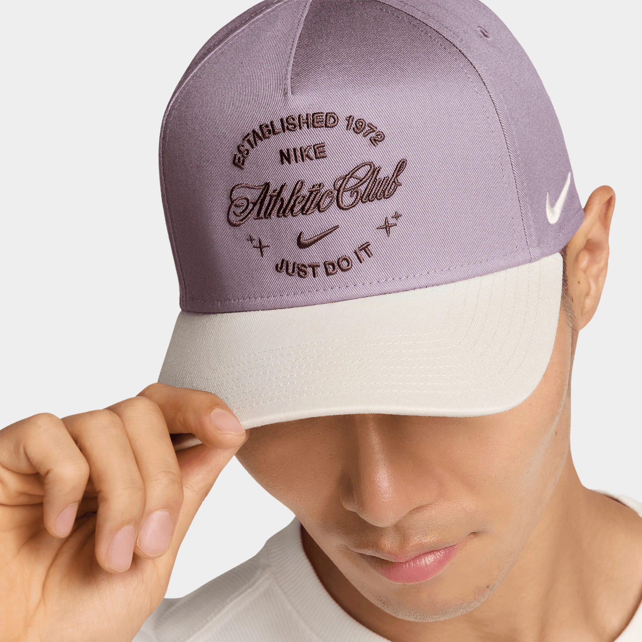 Nike Rise Cap AFrame GFX Lt Violet / Pale Ivory - Image 4