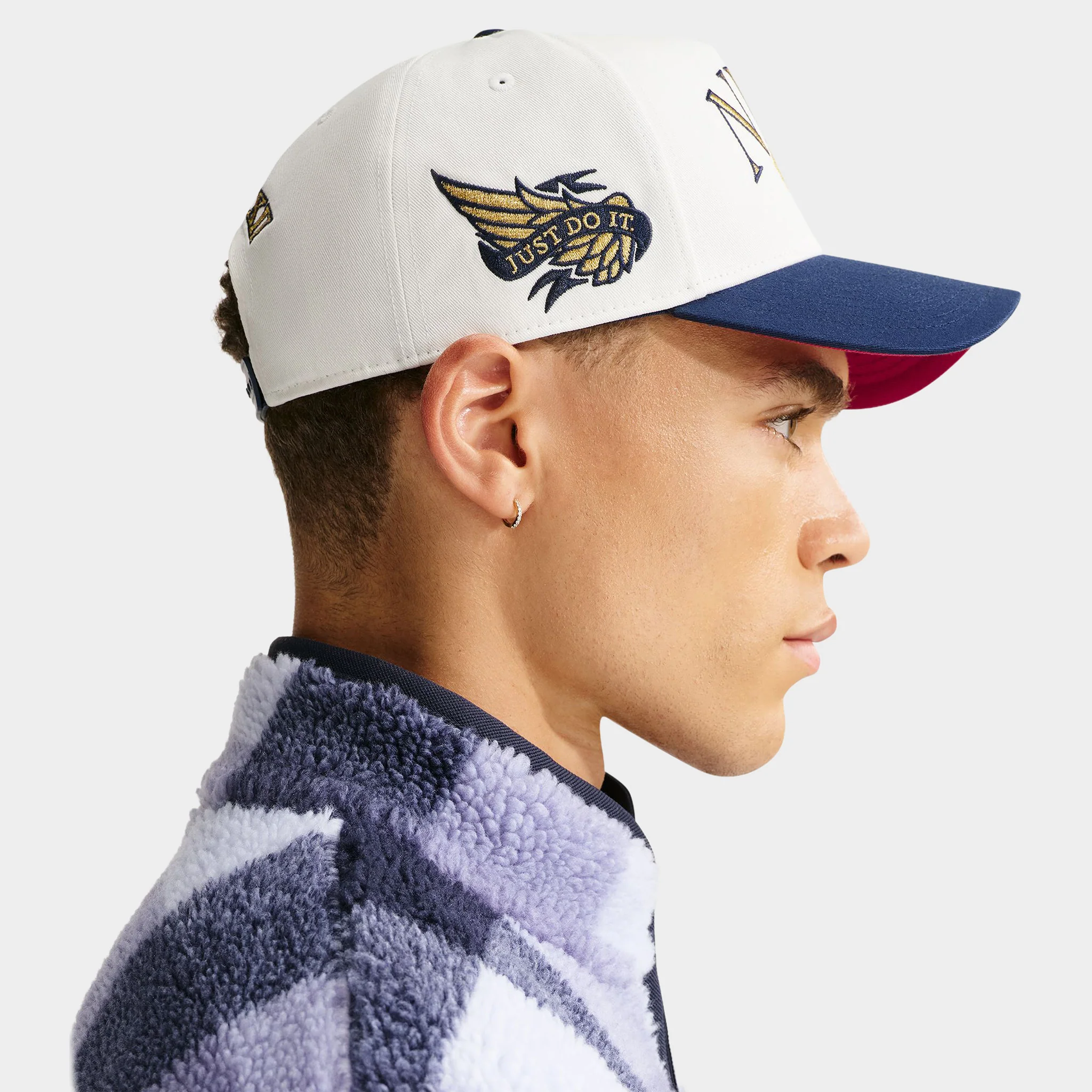 Nike Rise Cap AFrame GFX Sail / Midnight Navy - Image 6