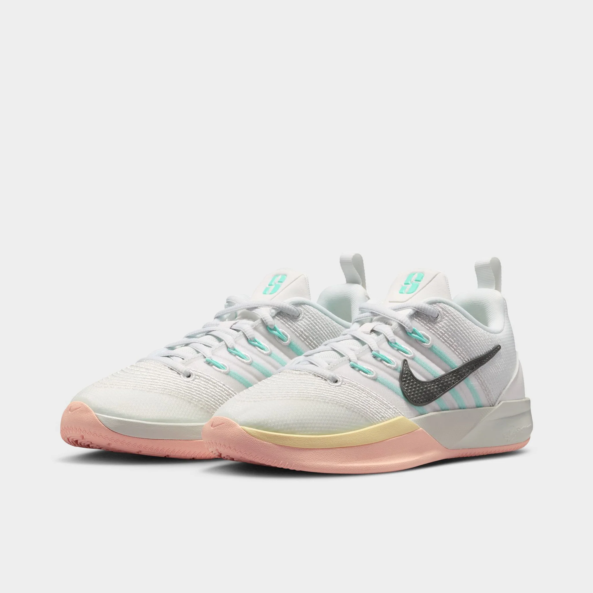 Nike Sabrina 3 GS Summit White / Iron Grey - Photon Dust - Image 2