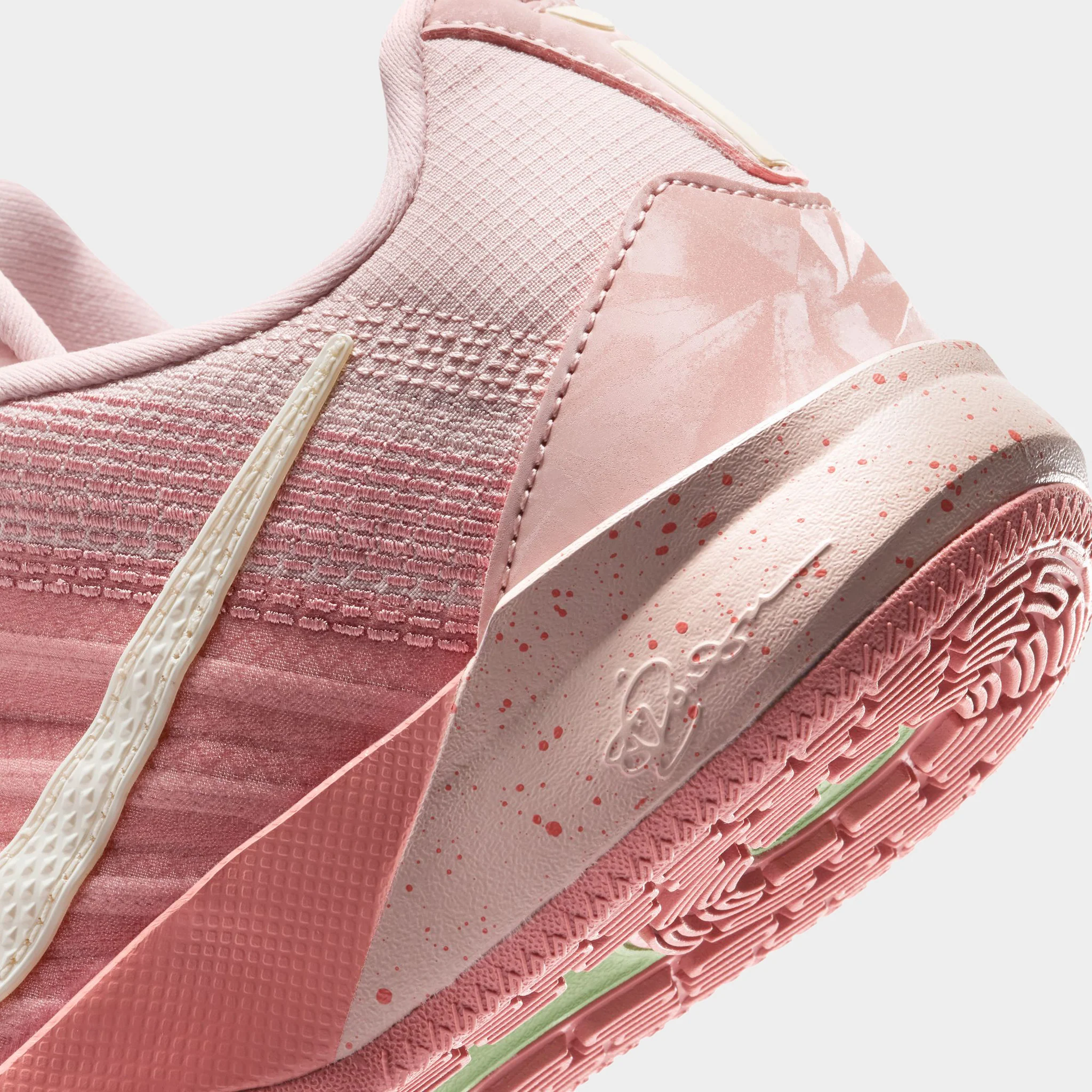Nike Sabrina 3 GS Pink Oxford / Coconut Milk - Red Stardust - Image 7