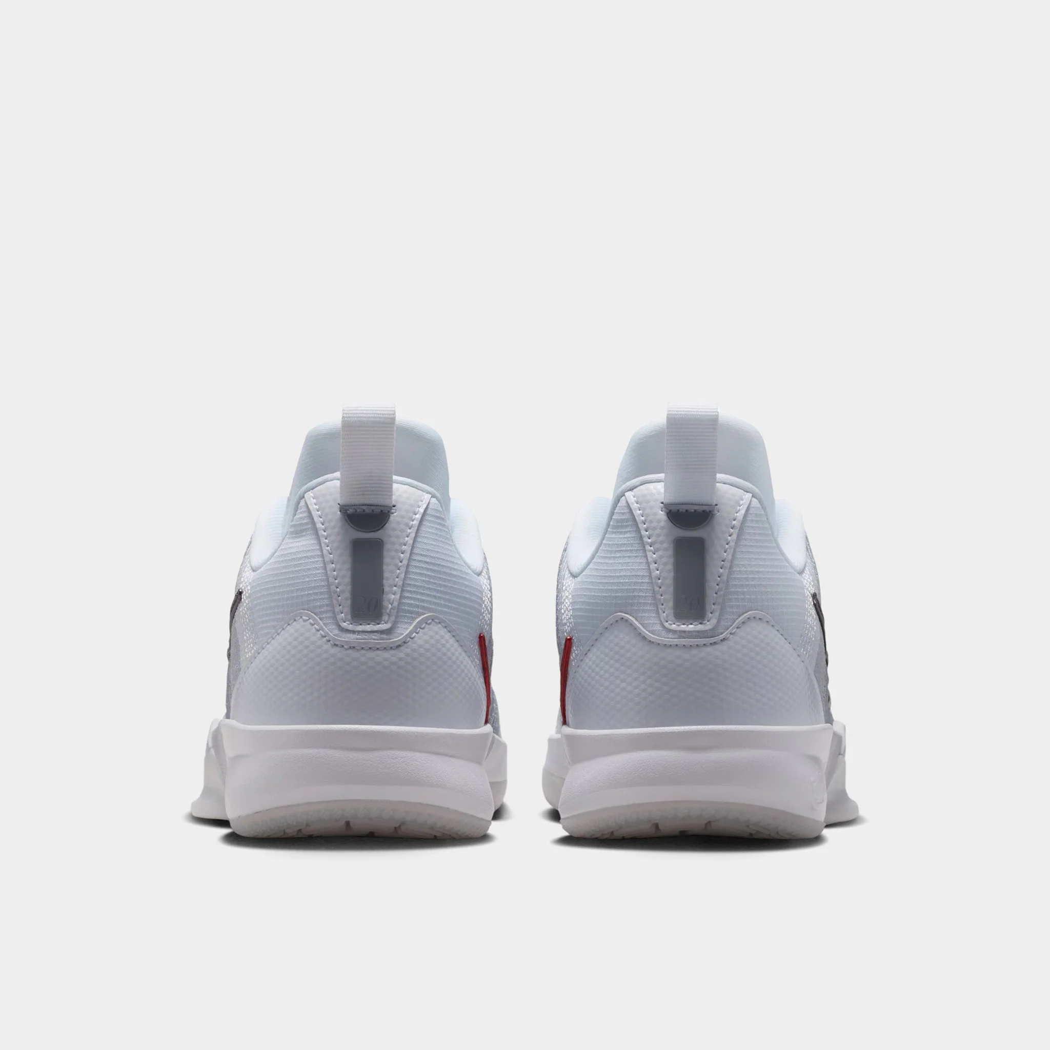 Nike Sabrina 3 GS White / Metallic Dark Grey - Wolf Grey - Image 5