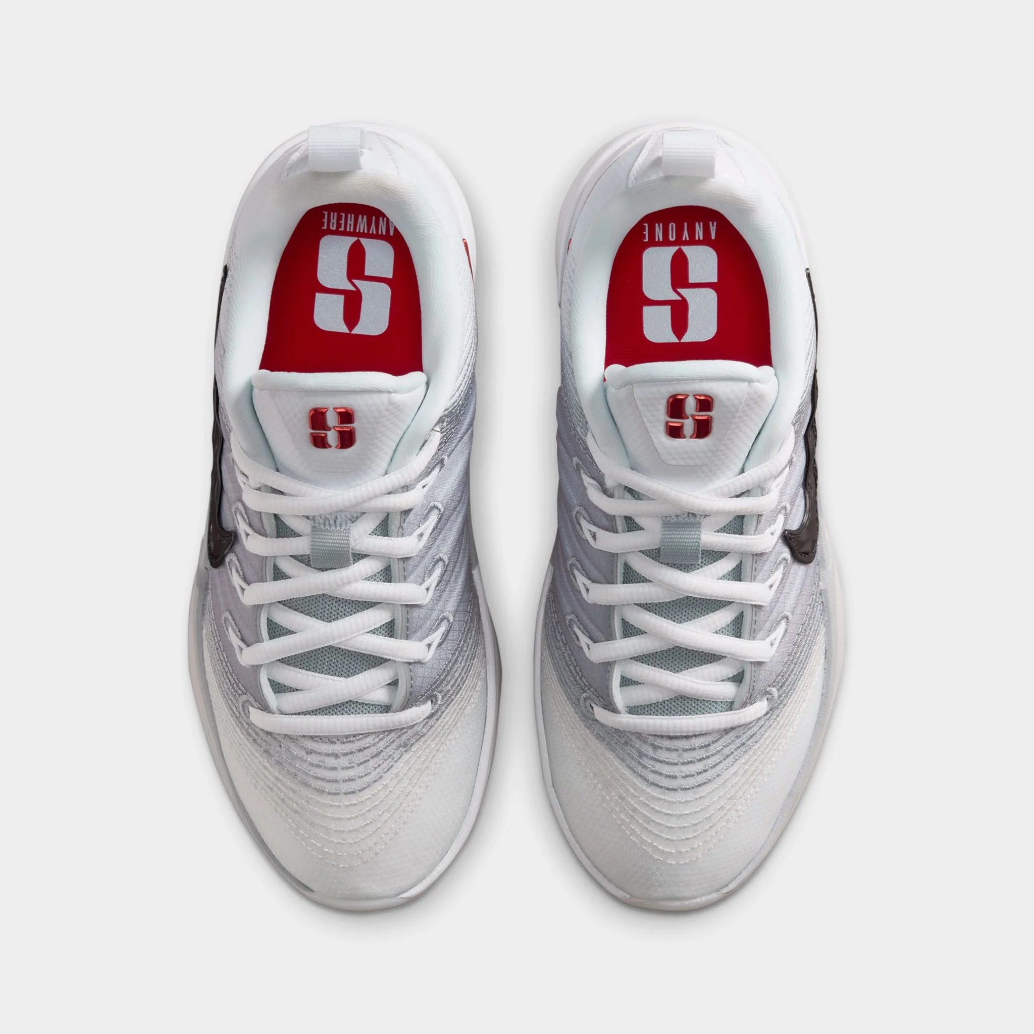 Nike Sabrina 3 GS White / Metallic Dark Grey - Wolf Grey - Image 6