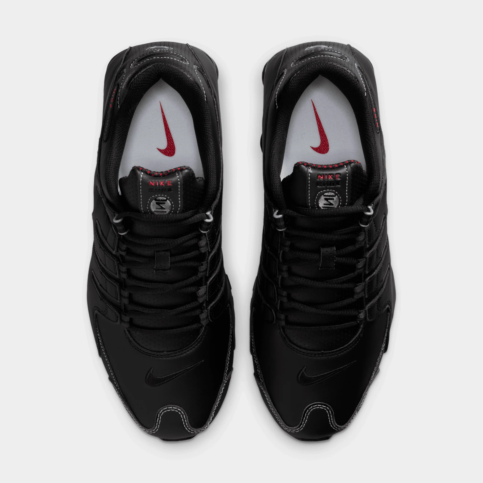 Nike Shox NZ Black / Varsity Red - Image 5