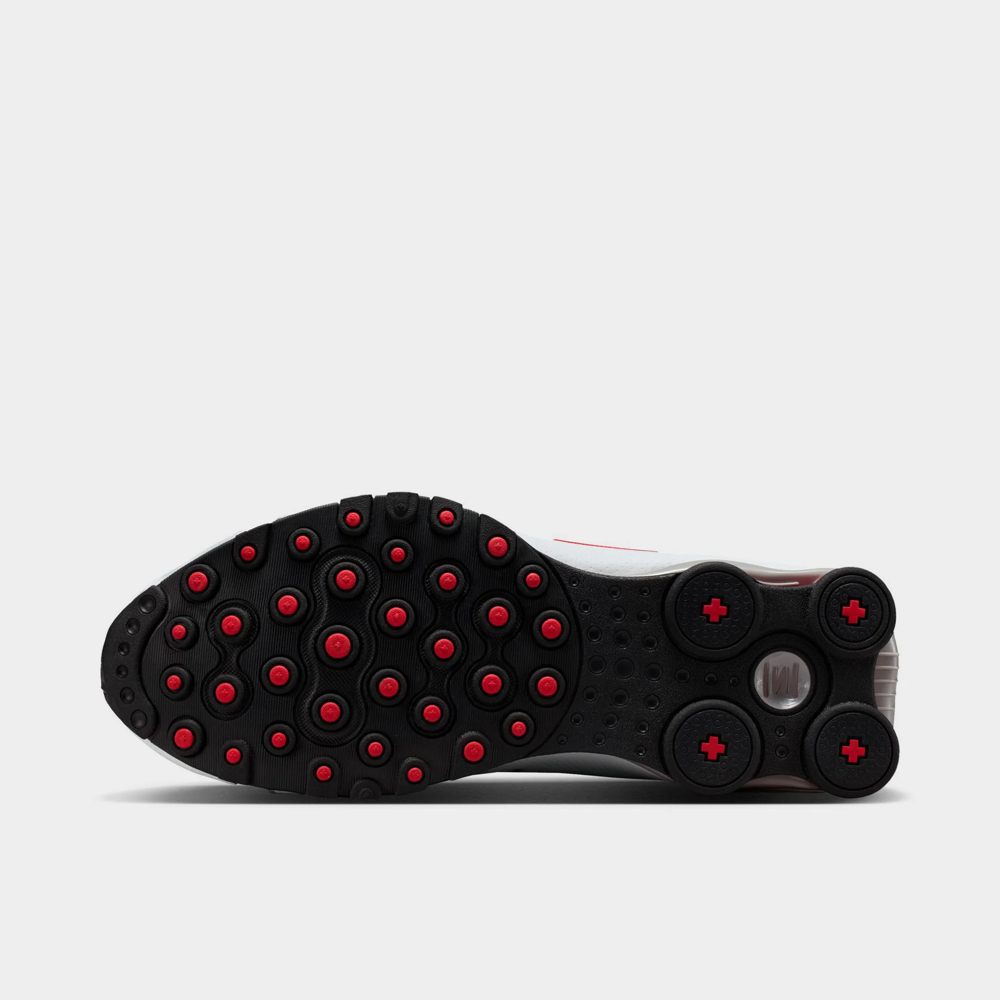 Nike Shox NZ White / Red / Grey - Image 6
