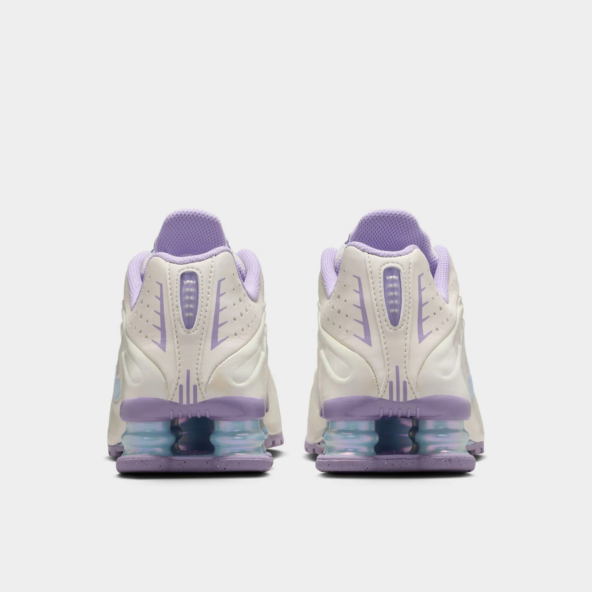 Nike Shox R4 NA13 GS Soft Pearl / Celestine Blue - Hydrangeas - Image 4